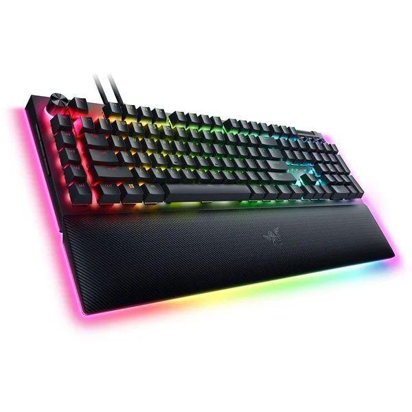 Teclado RAZER BlackWidow V4 Pro (Alemão - Razer Green - Tamanho completo - Preto), miniatura 2