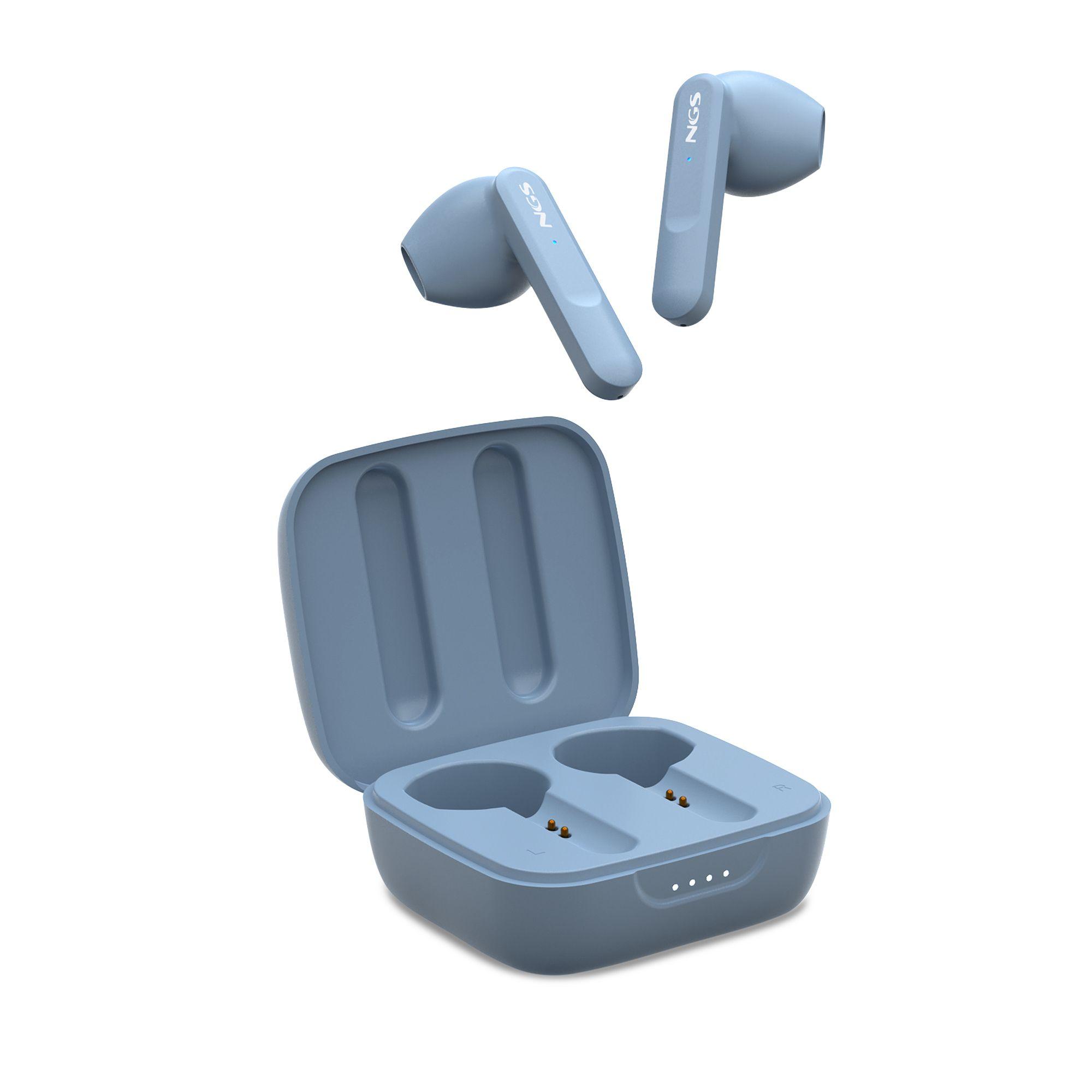 Auscultadores NGS Artica Move Rain (Binaural - Sem fios - Intra-aural - Azul-claro), miniatura 2
