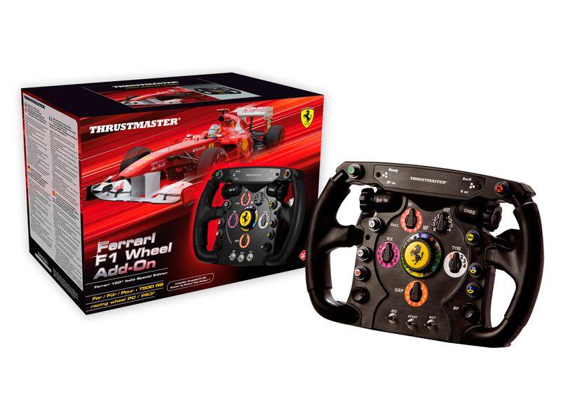 Volante THRUSTMASTER Ferrari F1 Wheel Add-On (PlayStation/Xbox - Com fios - Preto e Vermelho) — miniatura 6