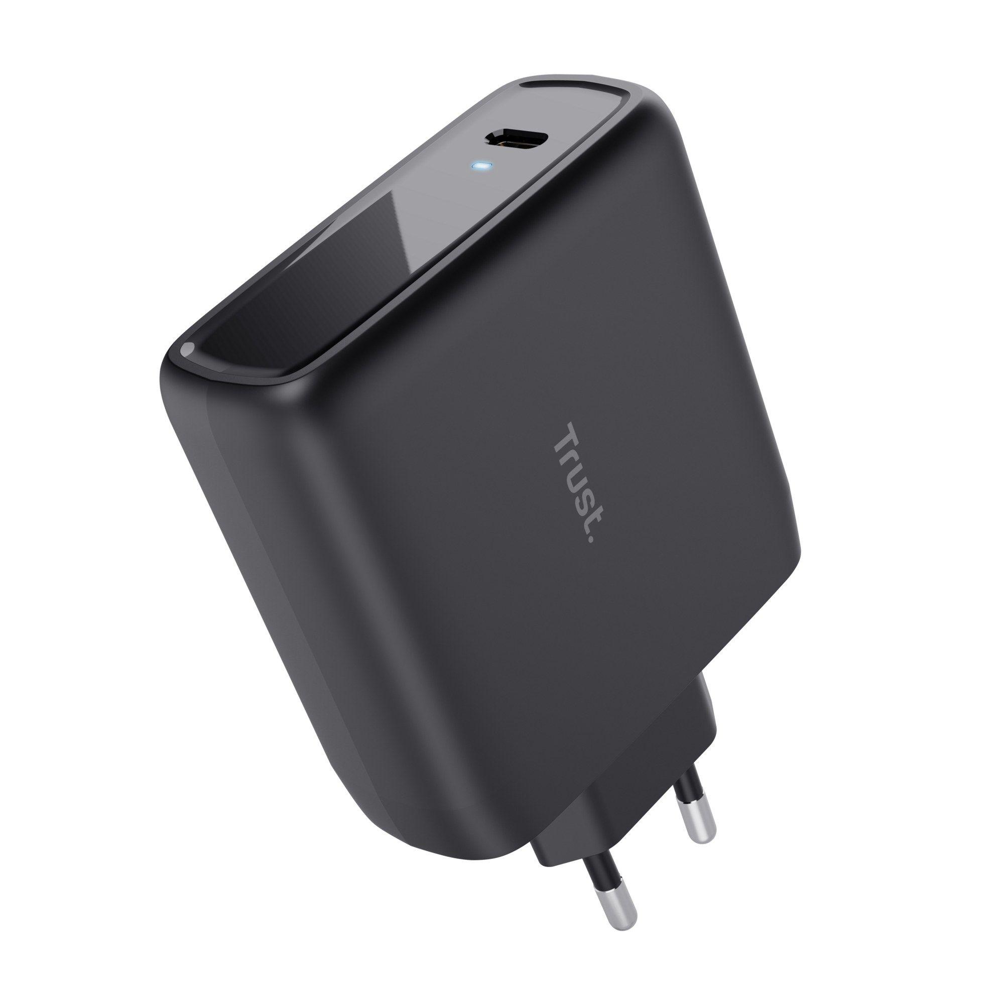 Carregador de Parede USB-C TRUST Maxo 100W (USB-C para USB-C - Universal - Preto) — miniatura 2