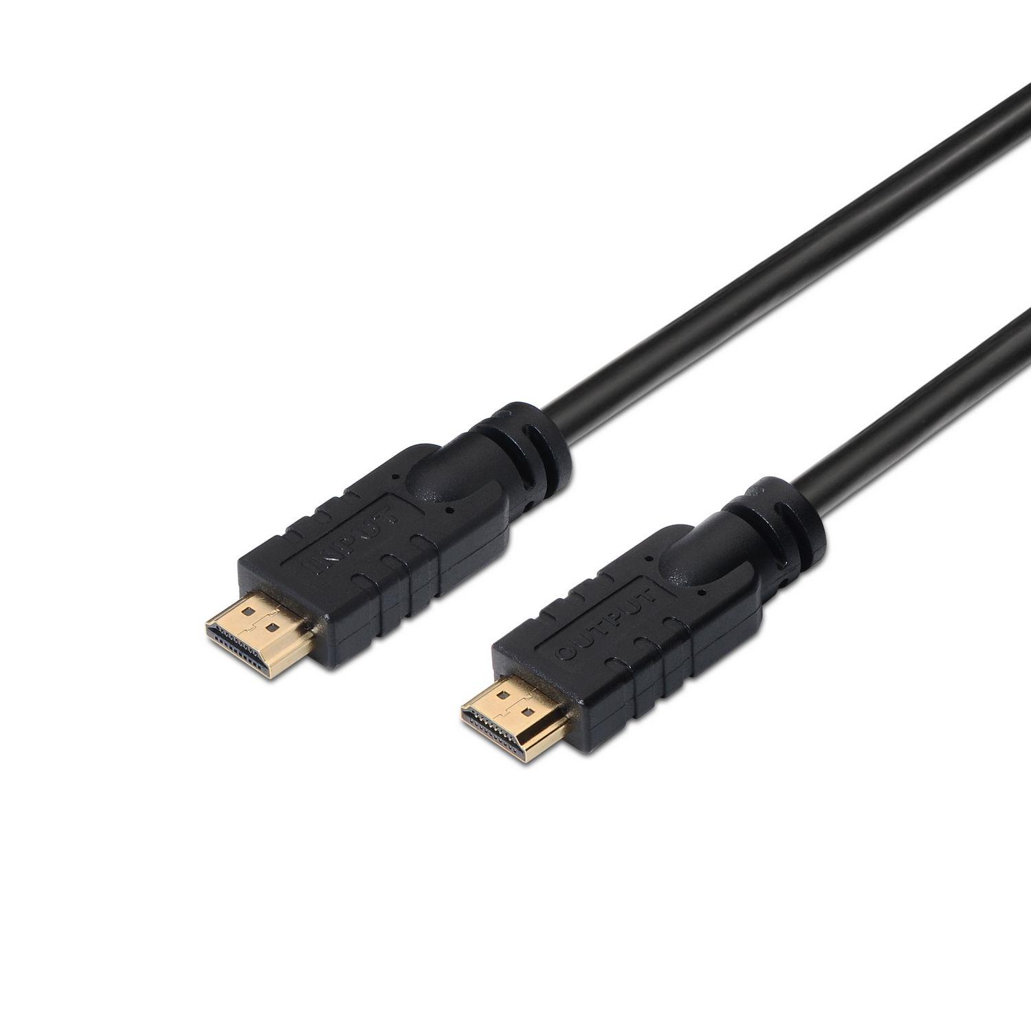 Cabo HDMI AISENS A120-0374 (20 m - 60 Hz - HDMI Type A - Preto)
