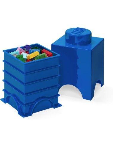Caixa de Arrumação LEGO Storage Brick 1 40011731 (Polipropileno - Azul) — miniatura 2