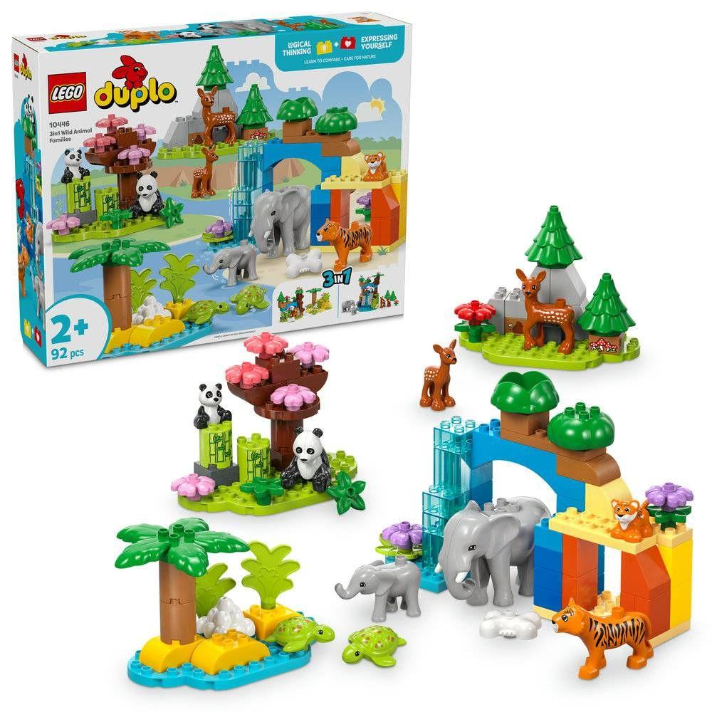 LEGO 10446 Duplo Famílias de Animais Selvagens 3-em-1 (2+ anos - 92 peças), miniatura 3