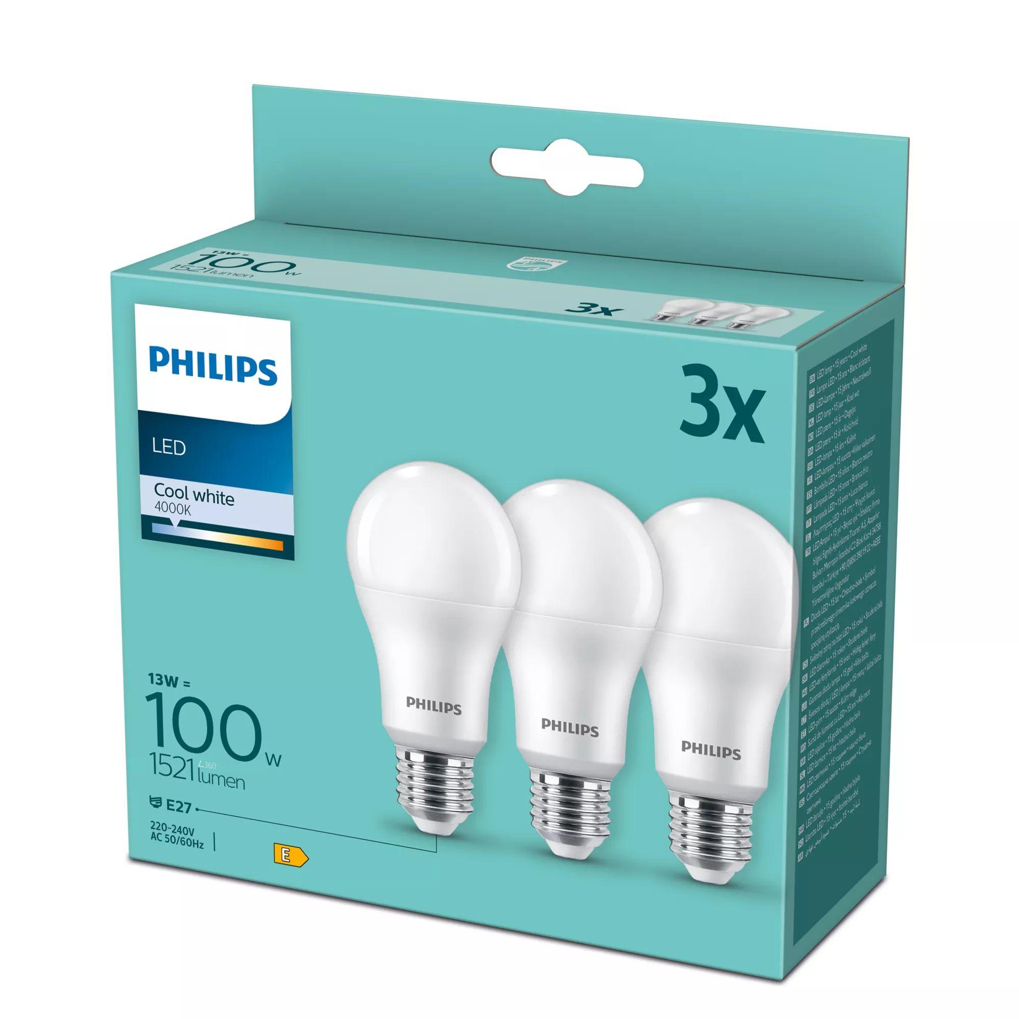 Lâmpada LED PHILIPS 929002306903 (Plástico - Conjunto de 3) — miniatura 2