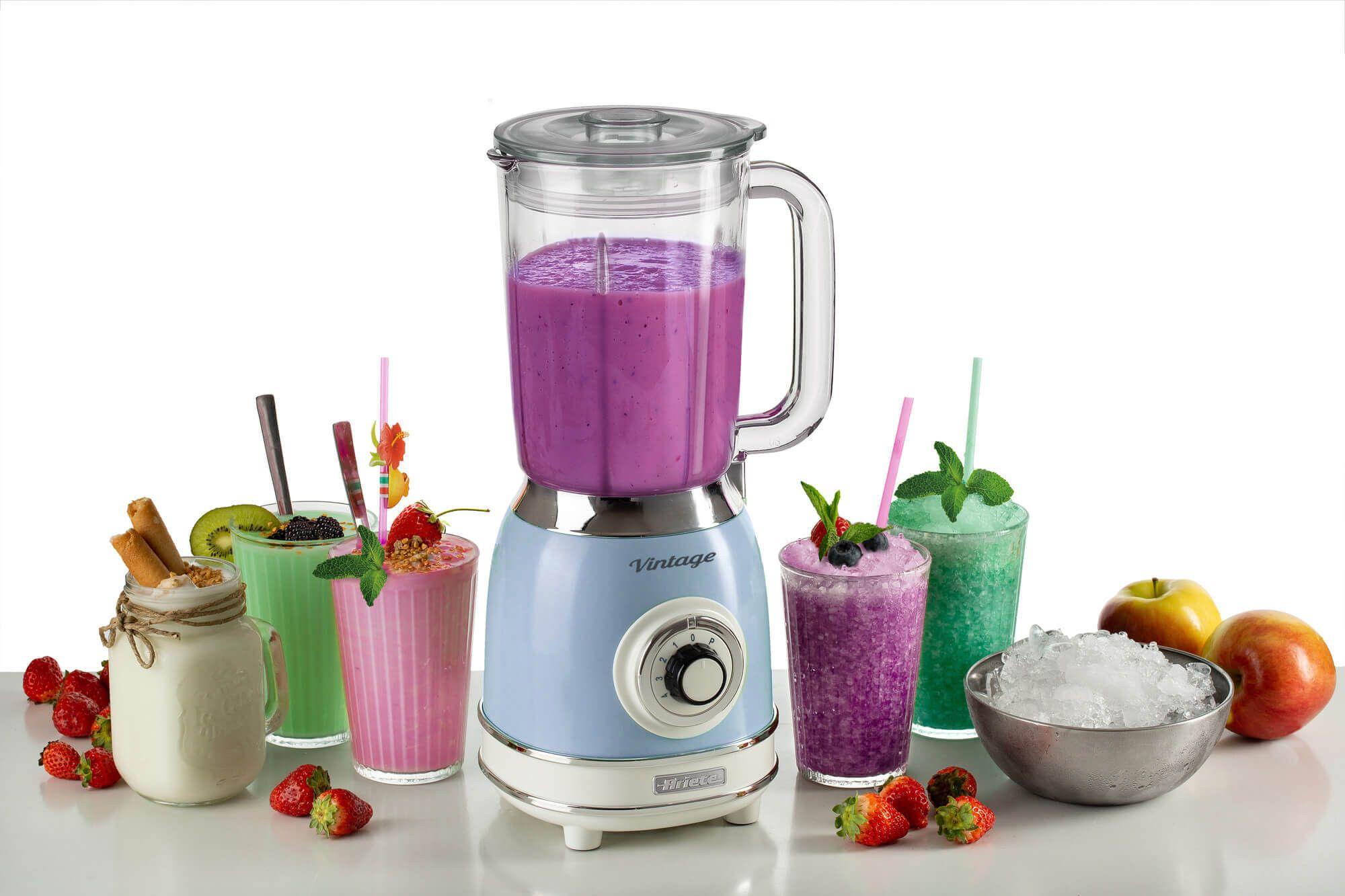 Liquidificadora ARIETE Vintage 0583/05 (Liquidificador - 1000 W - 1,5 l - Azul-claro), miniatura 5