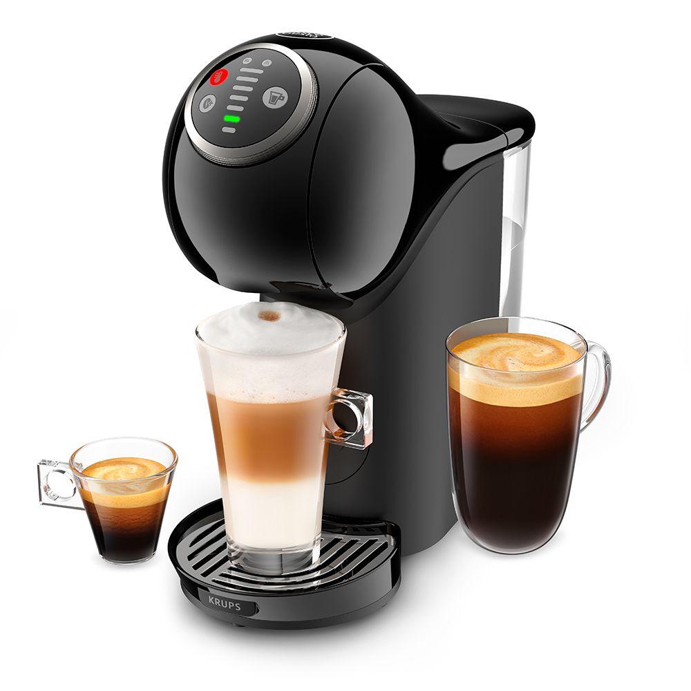 Máquina de Café de Cápsulas KRUPS Genio S Plus KP340810 (Cápsula de café - 1500 W - 15 bar - Preto)