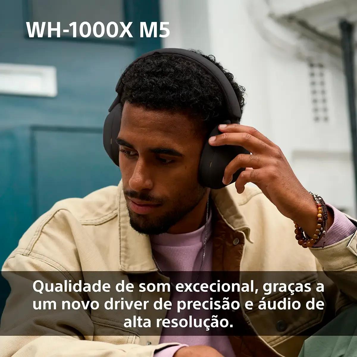Auscultadores Bluetooth SONY WH-1000XM5 (Binaural - Com fios e sem fios - Circum-aural - Azul), miniatura 5