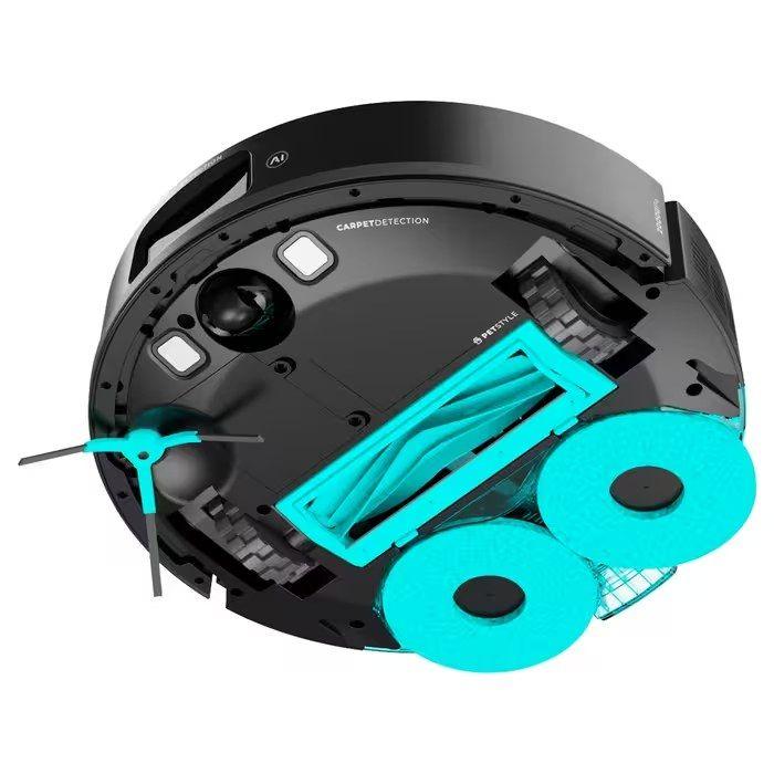 Robot Aspirador CECOTEC Conga M100 Spin AI (20.000 Pa - Aspira, esfrega - 3.200 mAh - Preto), miniatura 3