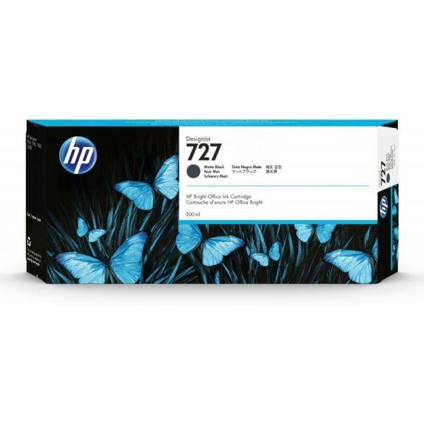 Tinteiro HP 727 C1Q12A (Preto Mate), miniatura 3