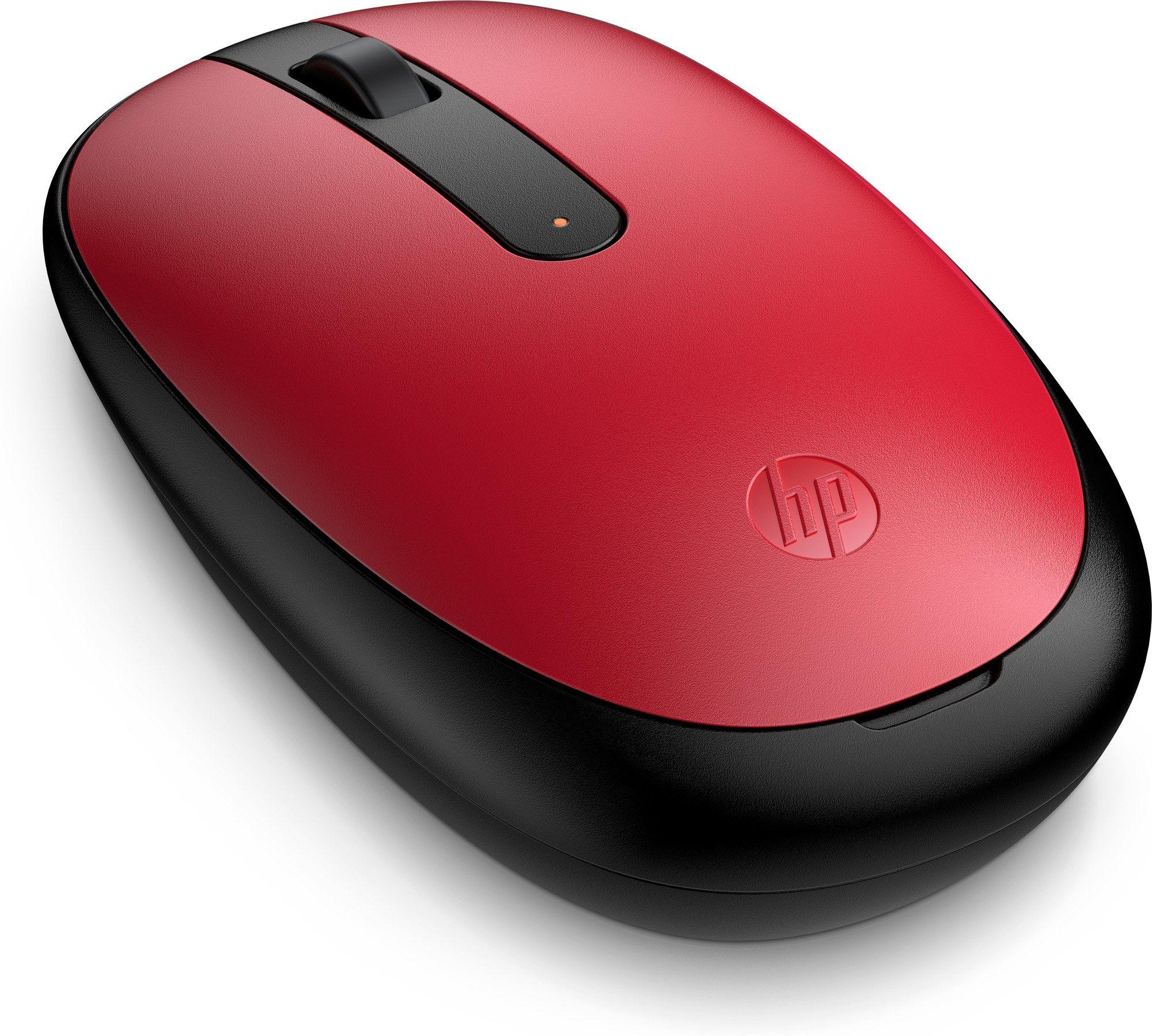 Rato HP 240 (Ambidestro - 1600 DPI - Ótico - Vermelho), miniatura 2