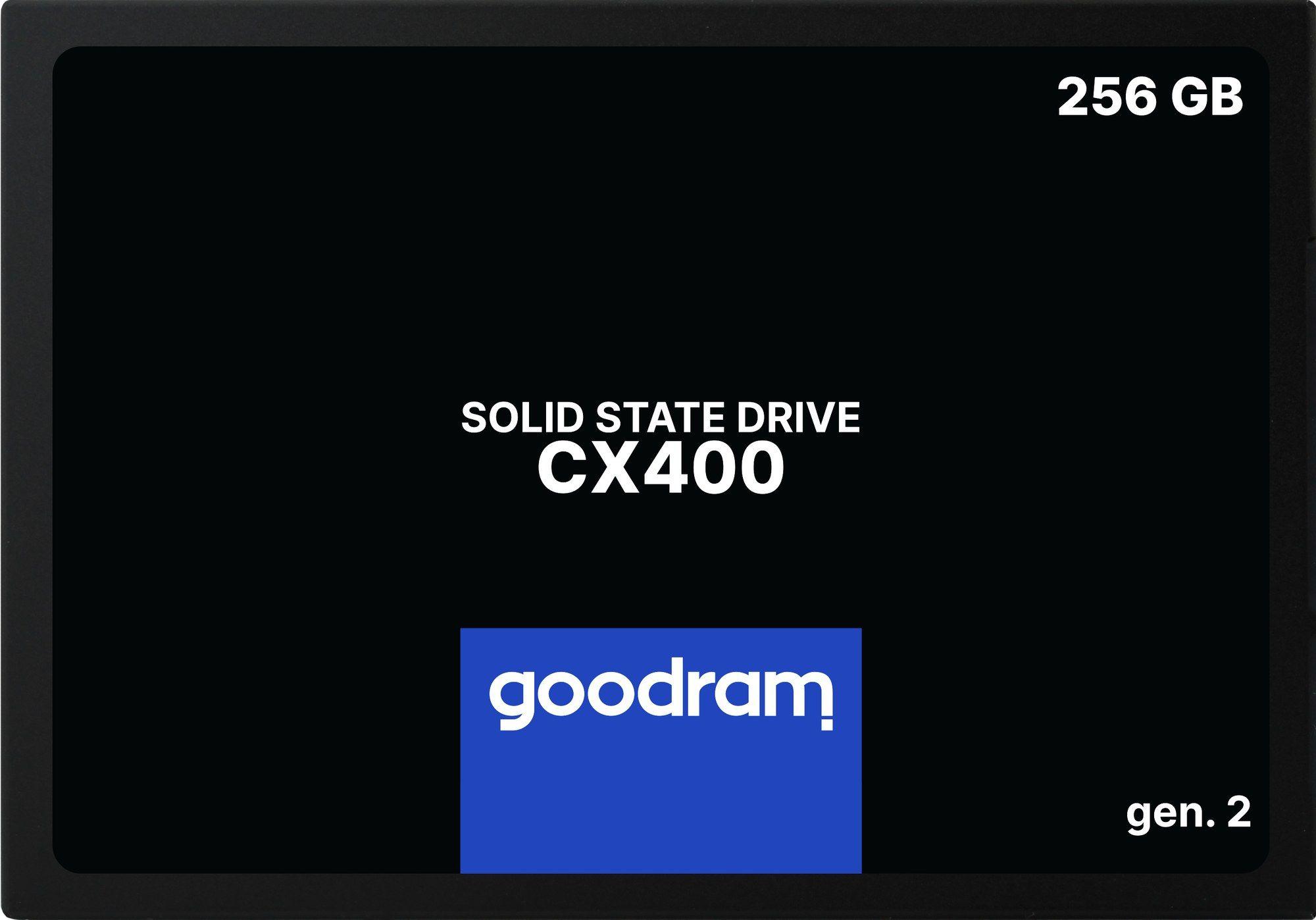 Disco SSD GOODRAM CX400 Gen.2 (256 GB - 2,5" - SATA)