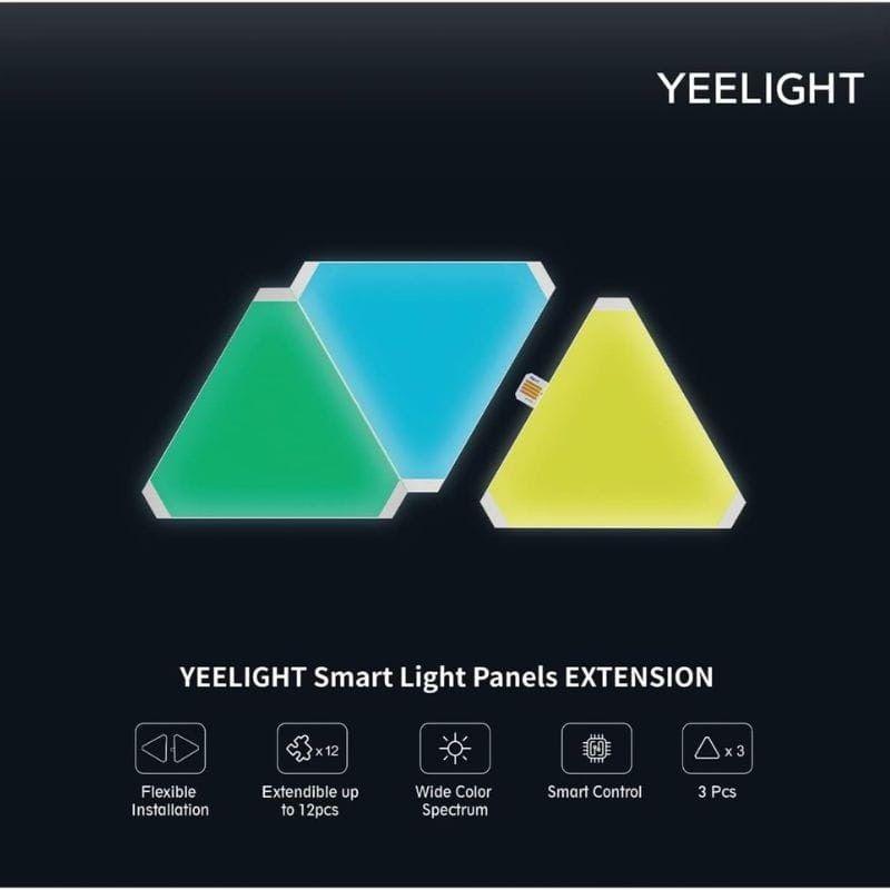 Painéis de Extensão Inteligentes LED YEELIGHT YLFWD-0013 (Branco) — miniatura 3