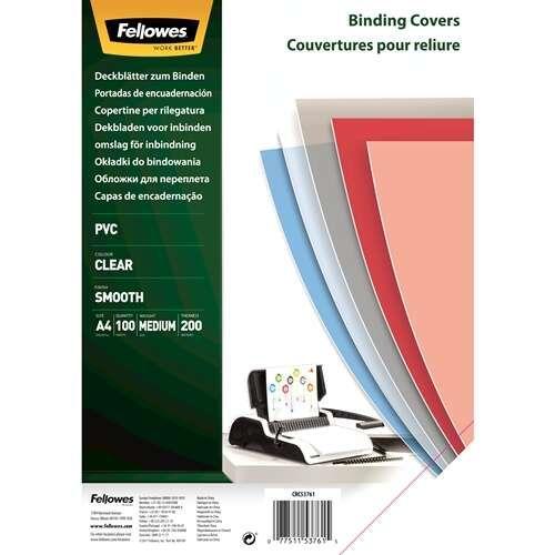 Capas de Encadernação FELLOWES 5376102 (Transparente)