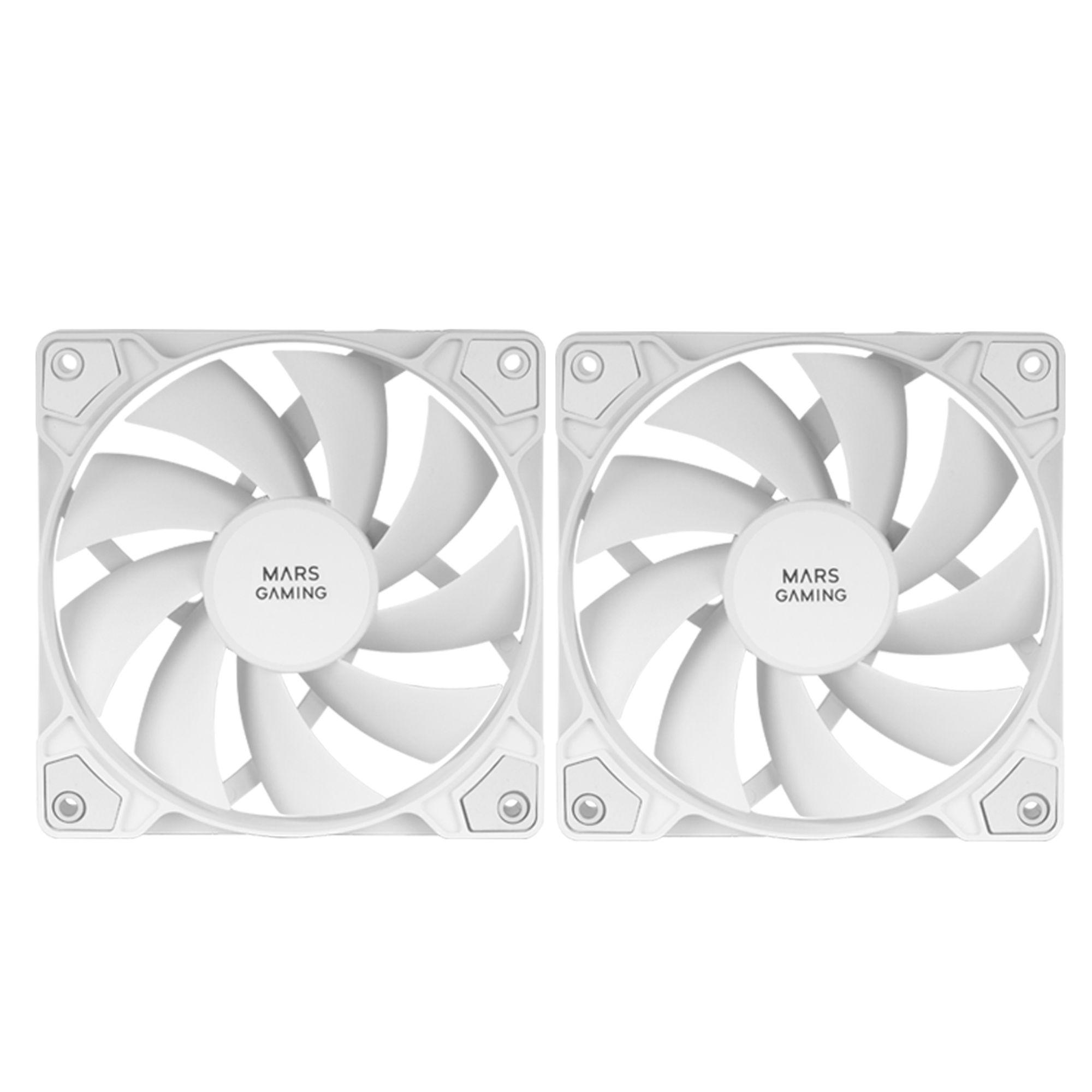 Ventoinha para Caixa de PC MARS GAMING MF-PROX2 (Branco), miniatura 2