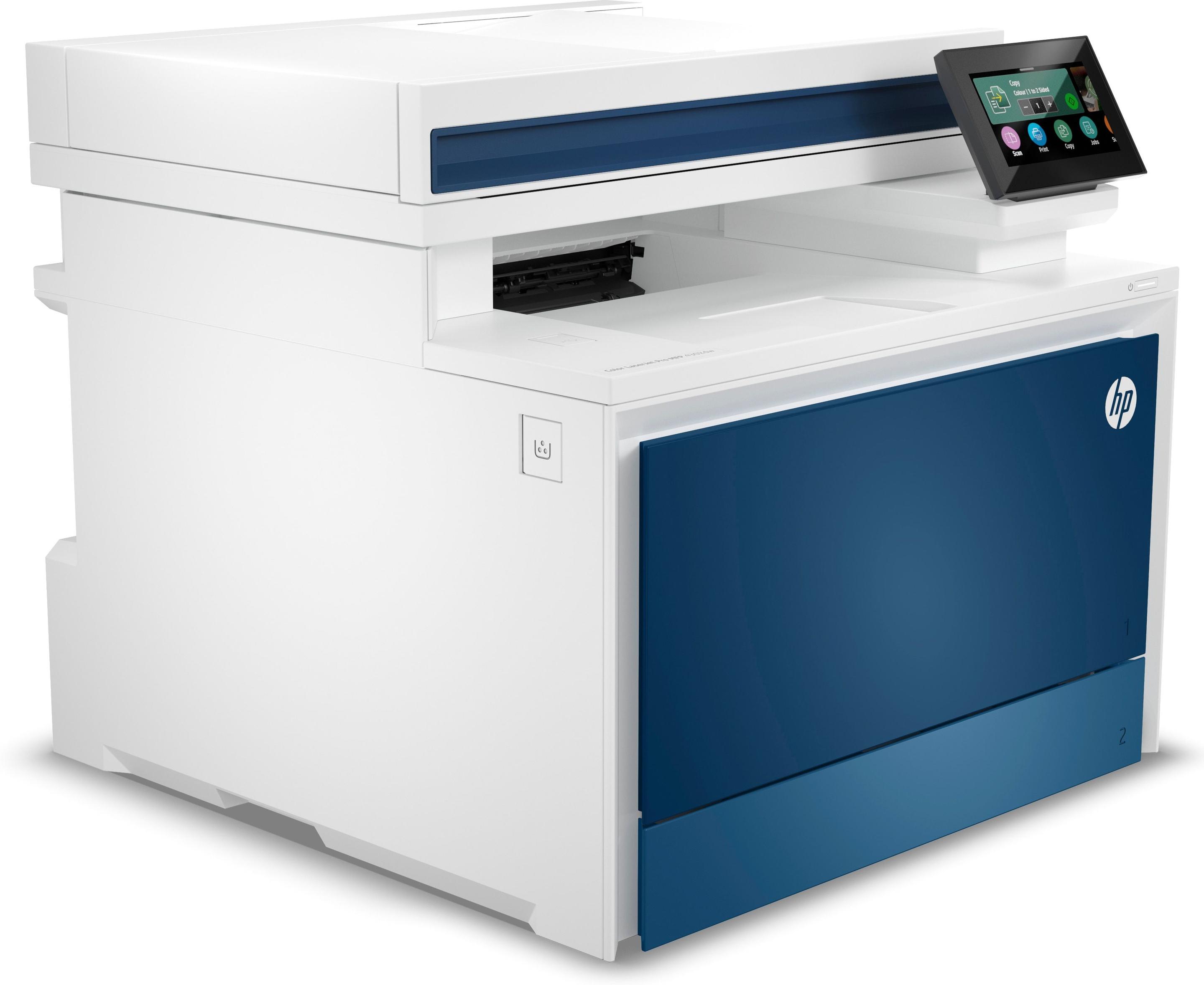 Impressora Multifuncional Laser a Cores HP LaserJet Pro 4302dw (A4 - Impressão a cores - 300 folhas - Azul e Branco), miniatura 3