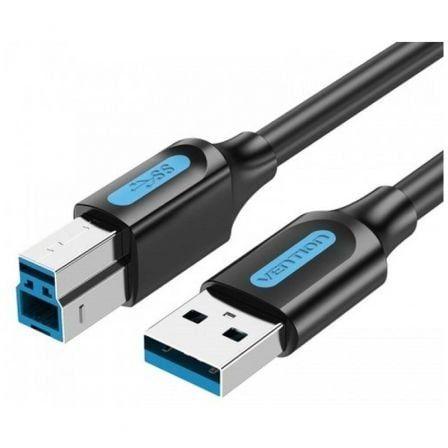 Cabo USB VENTION COOBH (2 m - USB B - USB A - Preto)