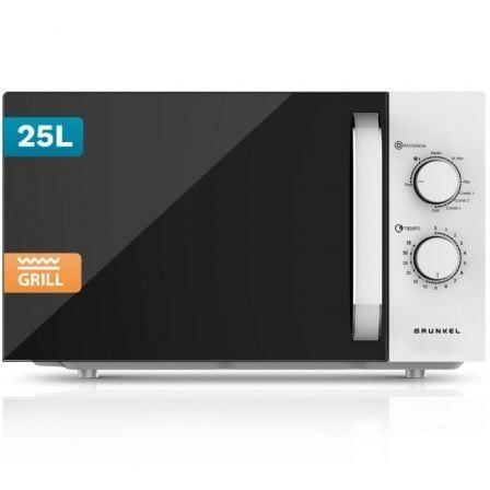 Micro-ondas Independente GRUNKEL MWG-25GRILL (850 W - 1000 W - 25 l - Branco e Preto)