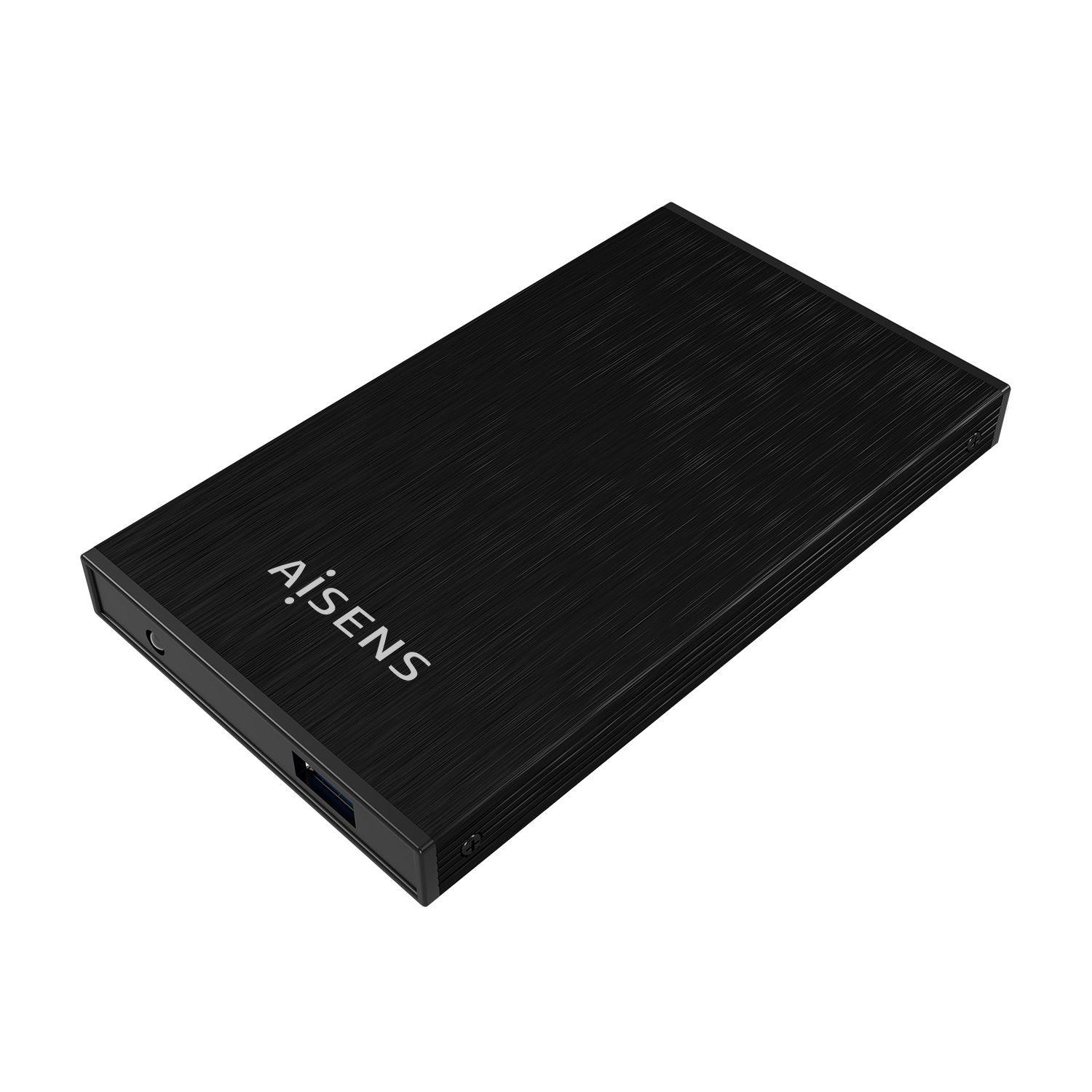 Caixa Externa AISENS ASE-2523B (2 TB - 2,5" - Preto) — miniatura 2