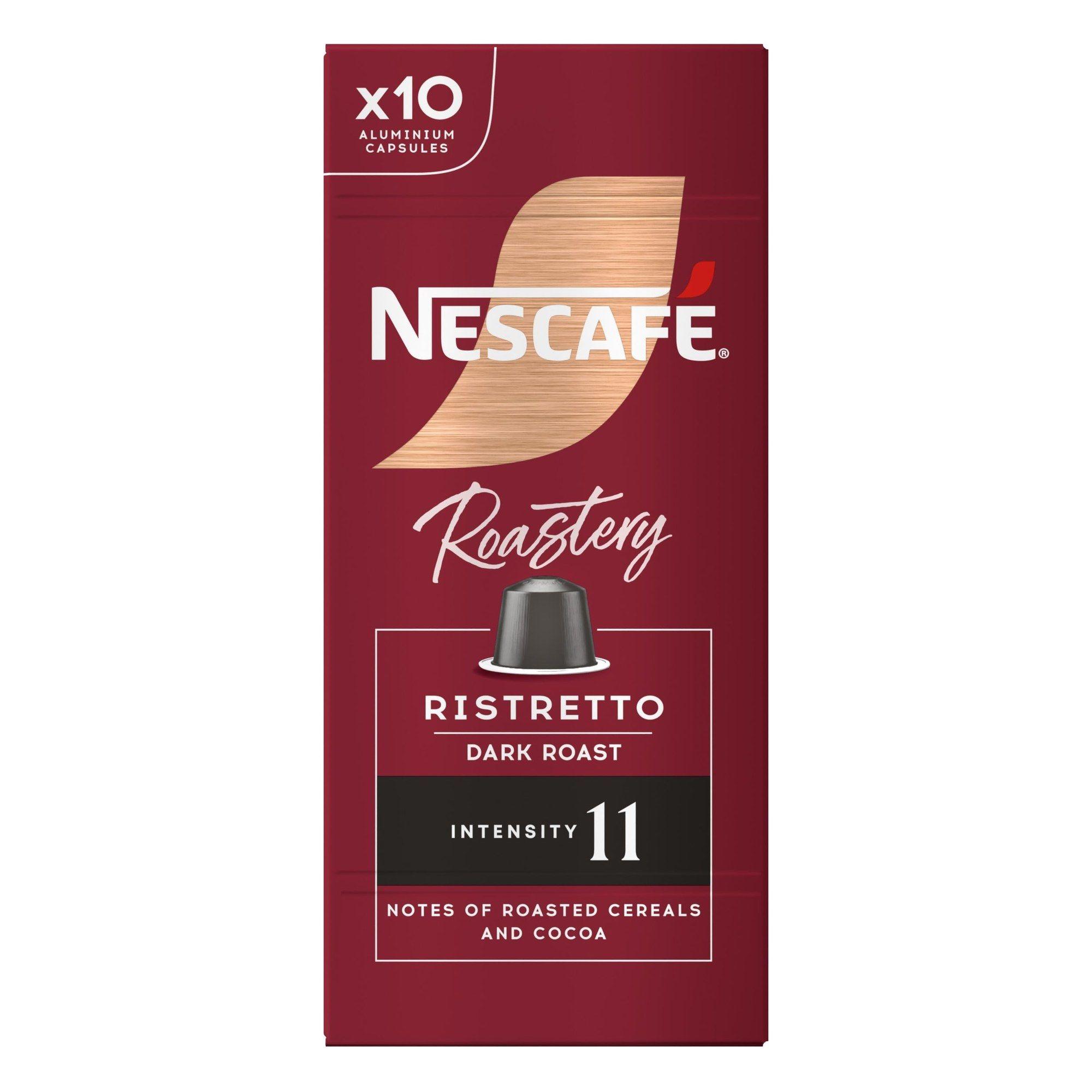 Cápsulas de Café NESTLÉ Nescafé Roastery Ristretto 6651813 (10 Cápsulas - Intensidade 11 - 42 g)