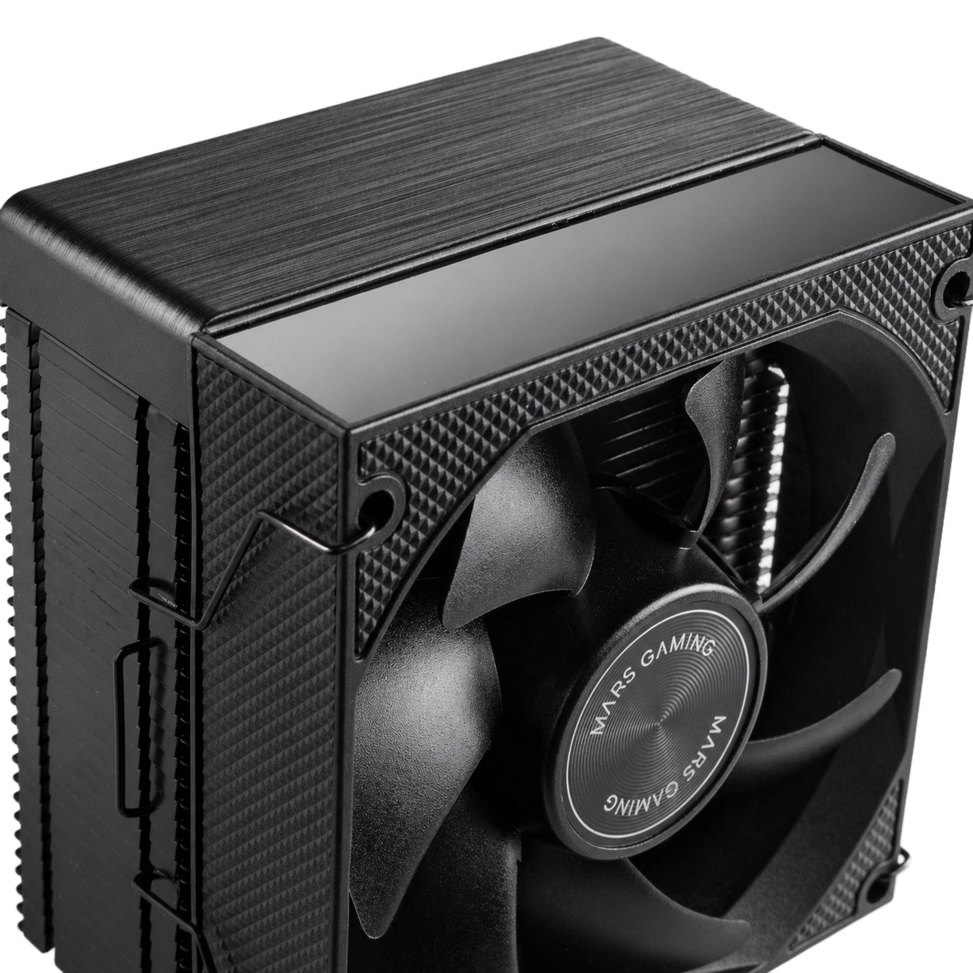 Dissipador CPU MARS GAMING MCPU-XPRO (Tripla torre - 90 mm - Altura 13,6 cm - Preto) — miniatura 7