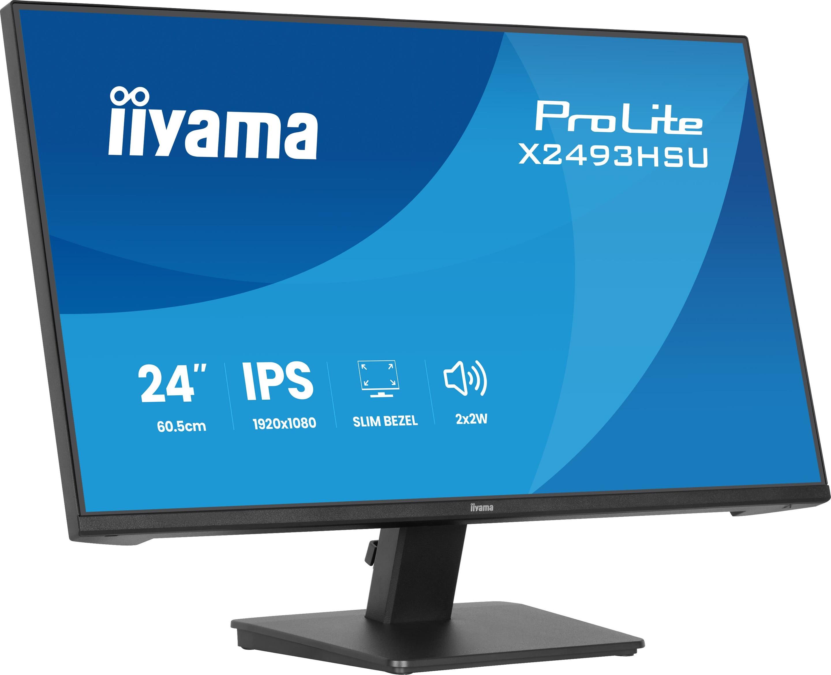 Monitor IIYAMA ProLite X2493HSU-B1 (23,8" - IPS - 120 Hz - Preto) — miniatura 3