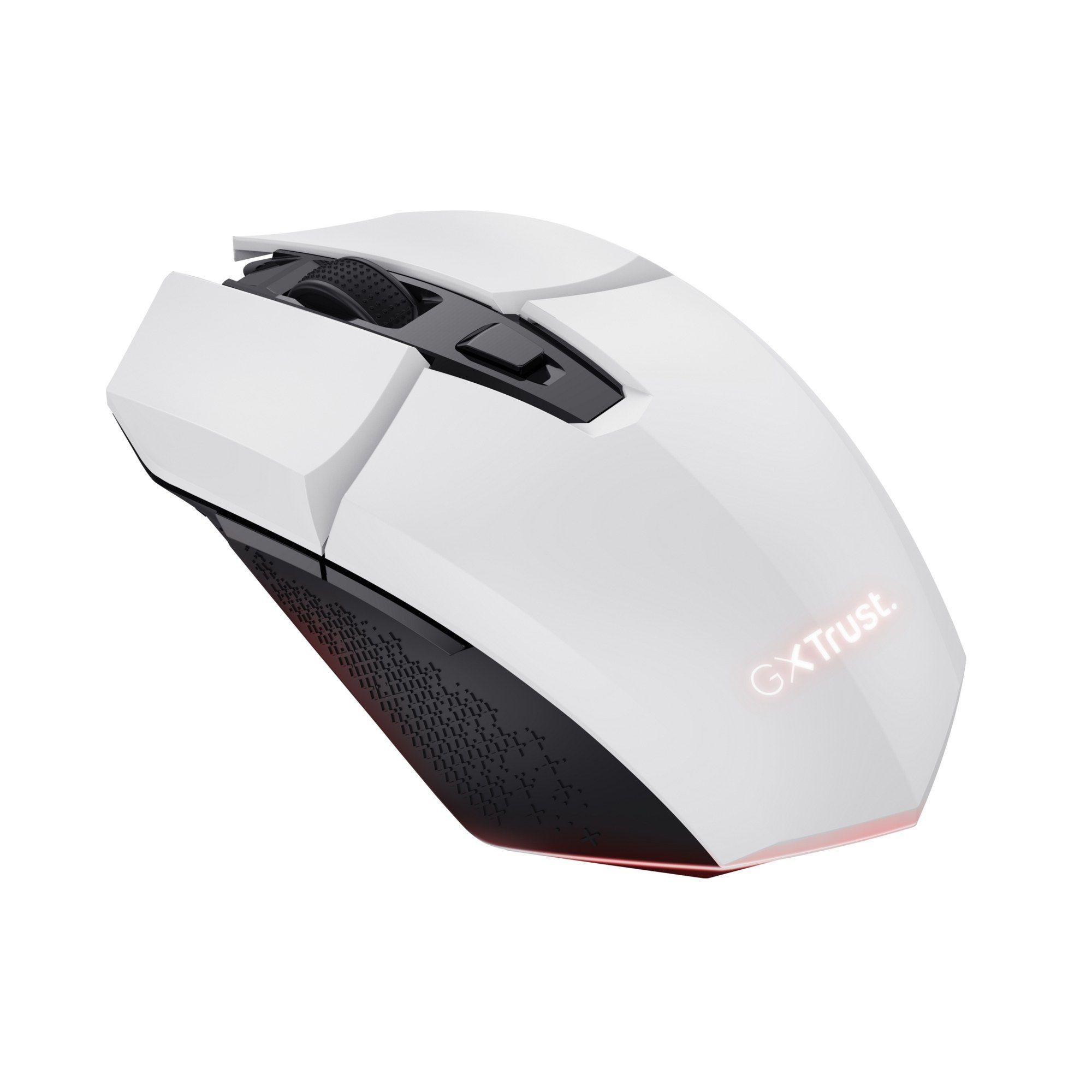 Rato TRUST GXT110W FELOX (Mão direita - 4800 DPI - Ótico - Branco), miniatura 3