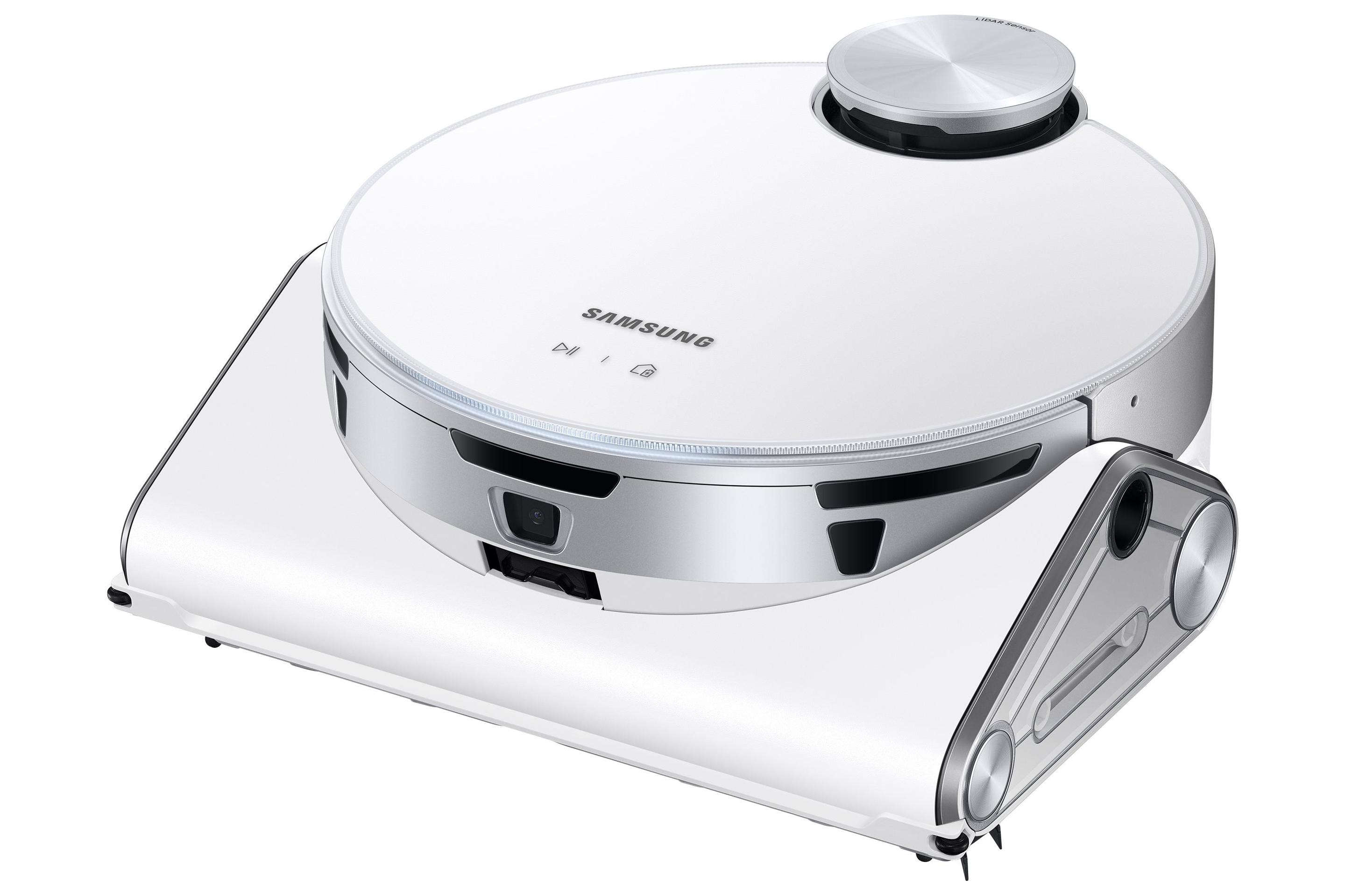 Robot Aspirador SAMSUNG Jet Bot AI+ VR50T95735W/WA (Altura 13,65 cm - 90 min - 0,2 l - Prateado e Branco), miniatura 10