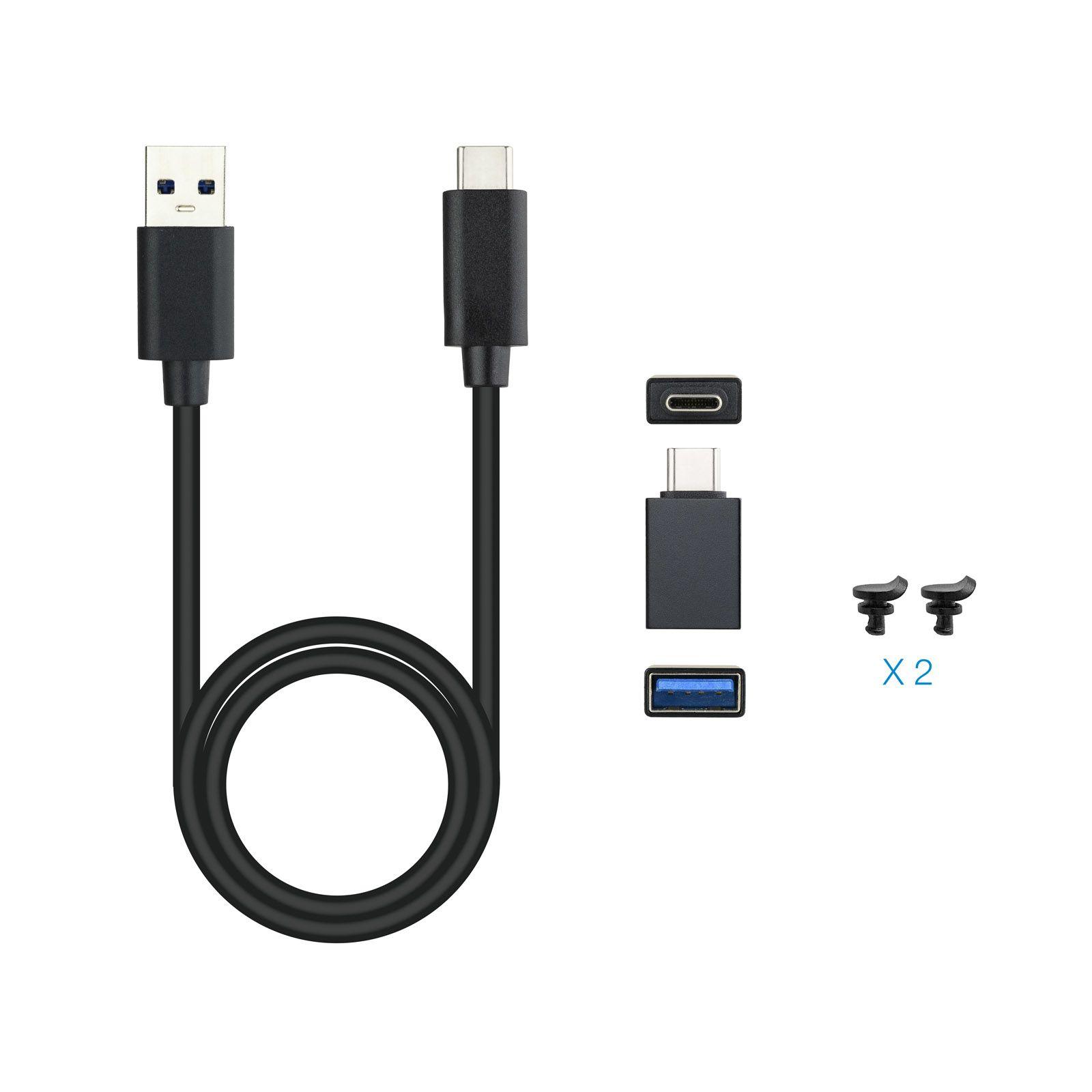 Caixa Externa para SSD M.2 NVMe TOOQ TQE-2280B (1 TB - M.2 - PCI Express NVMe - Preto), miniatura 5