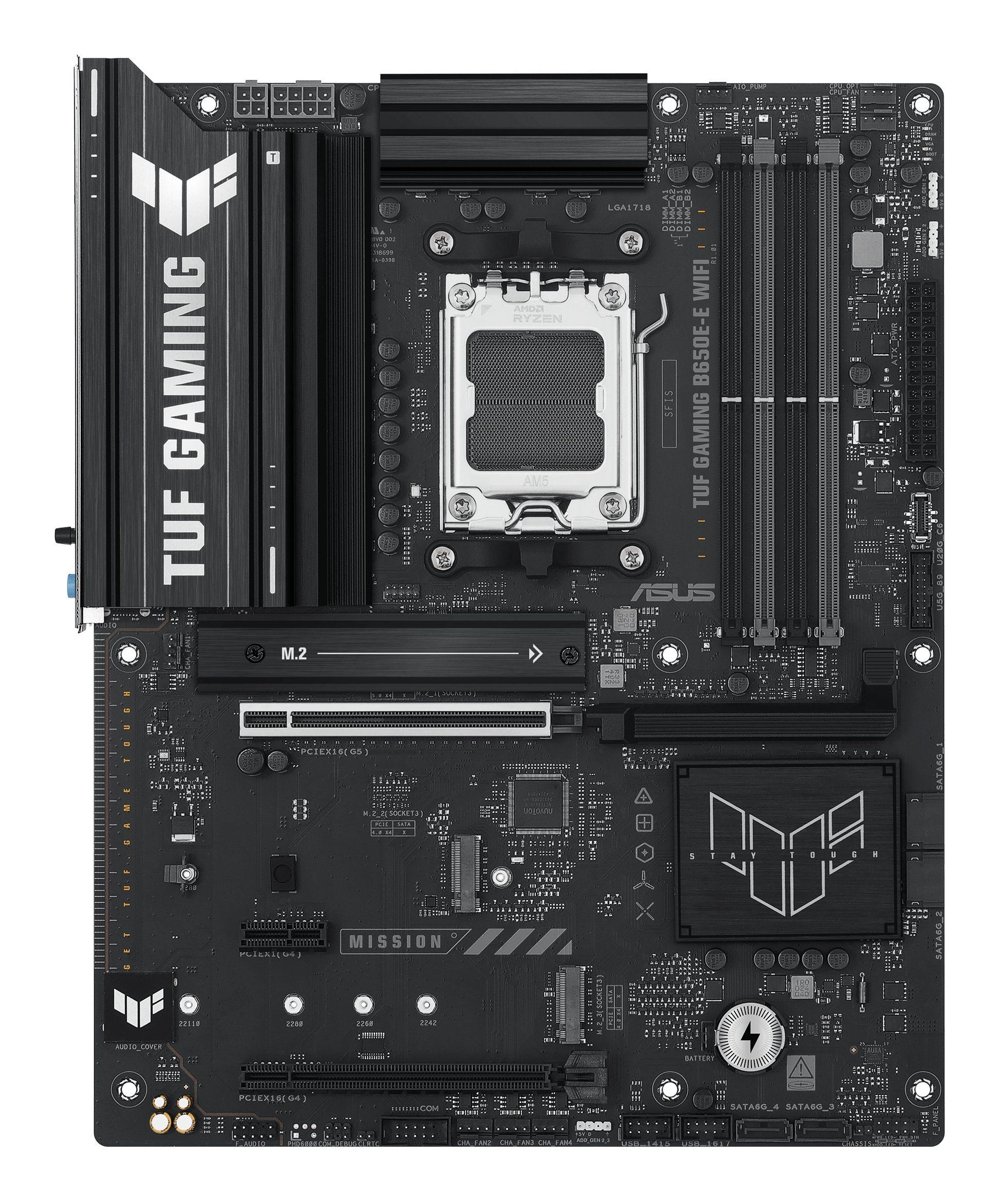 Motherboard ASUS TUF GAMING B650E-E WIFI (AM5 - ATX - Duplo canal - Preto), miniatura 3
