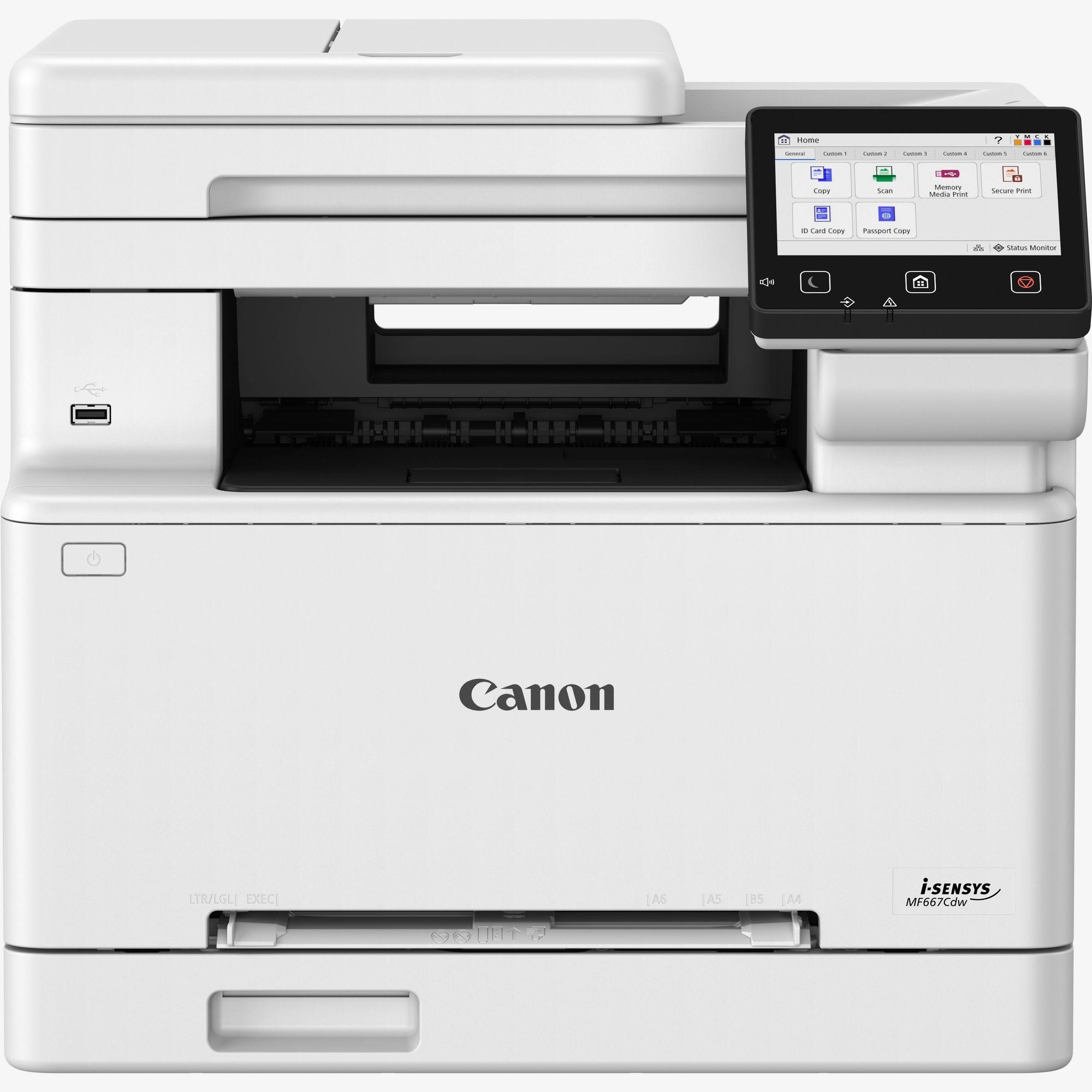Impressora Multifunções CANON i-SENSYS MF667Cdw (A4 - Impressão a cores - 250 folhas - Branco e Preto) — miniatura 2
