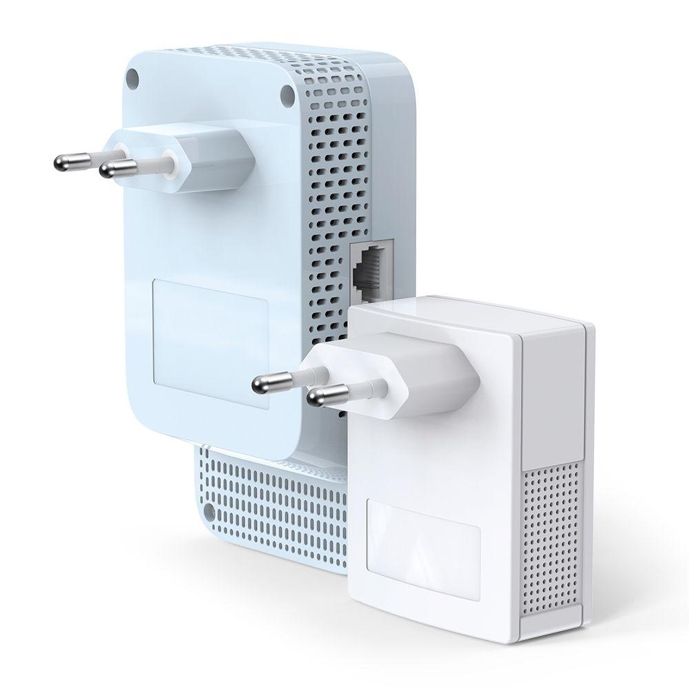 Kit de Adaptadores Powerline TP-LINK TL-WPA7517 KIT (Wi-Fi 5 - 300,433 Mbit/s - 2,4 GHz e 5 GHz - Branco) — miniatura 2