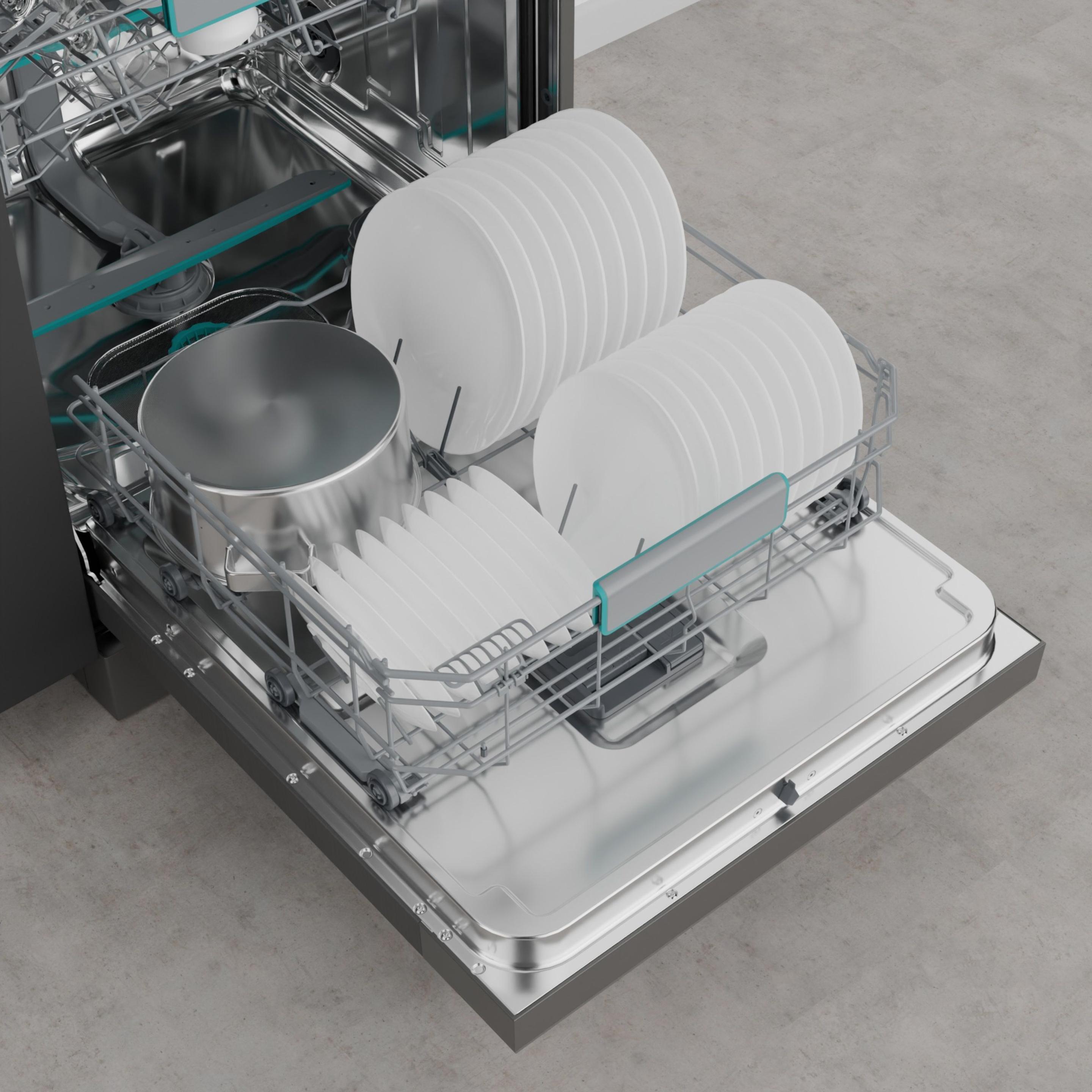 Máquina de Lavar Loiça Independente HISENSE HS663A90XUK (Largura 60 cm - 16 talheres - B - Inox), miniatura 7