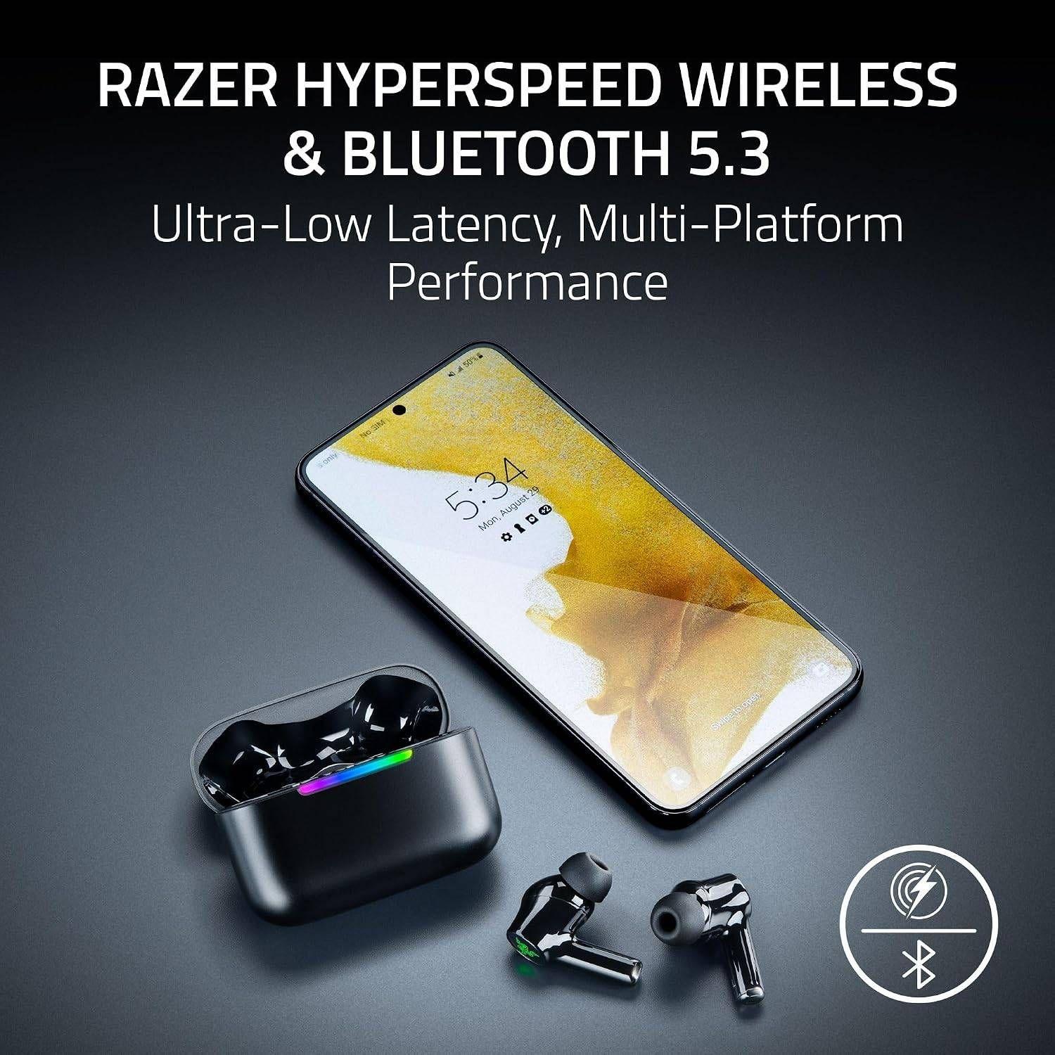 Auscultadores RAZER Hammerhead V3 X HyperSpeed (Binaural - Sem fios - Intra-aural - Preto), miniatura 2
