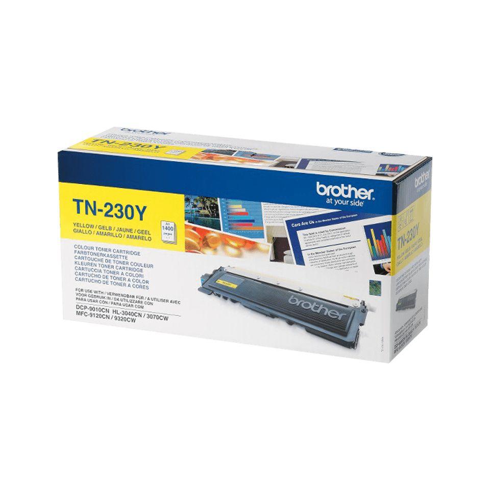 Toner BROTHER TN-230Y (1400 páginas - Amarelo), miniatura 2