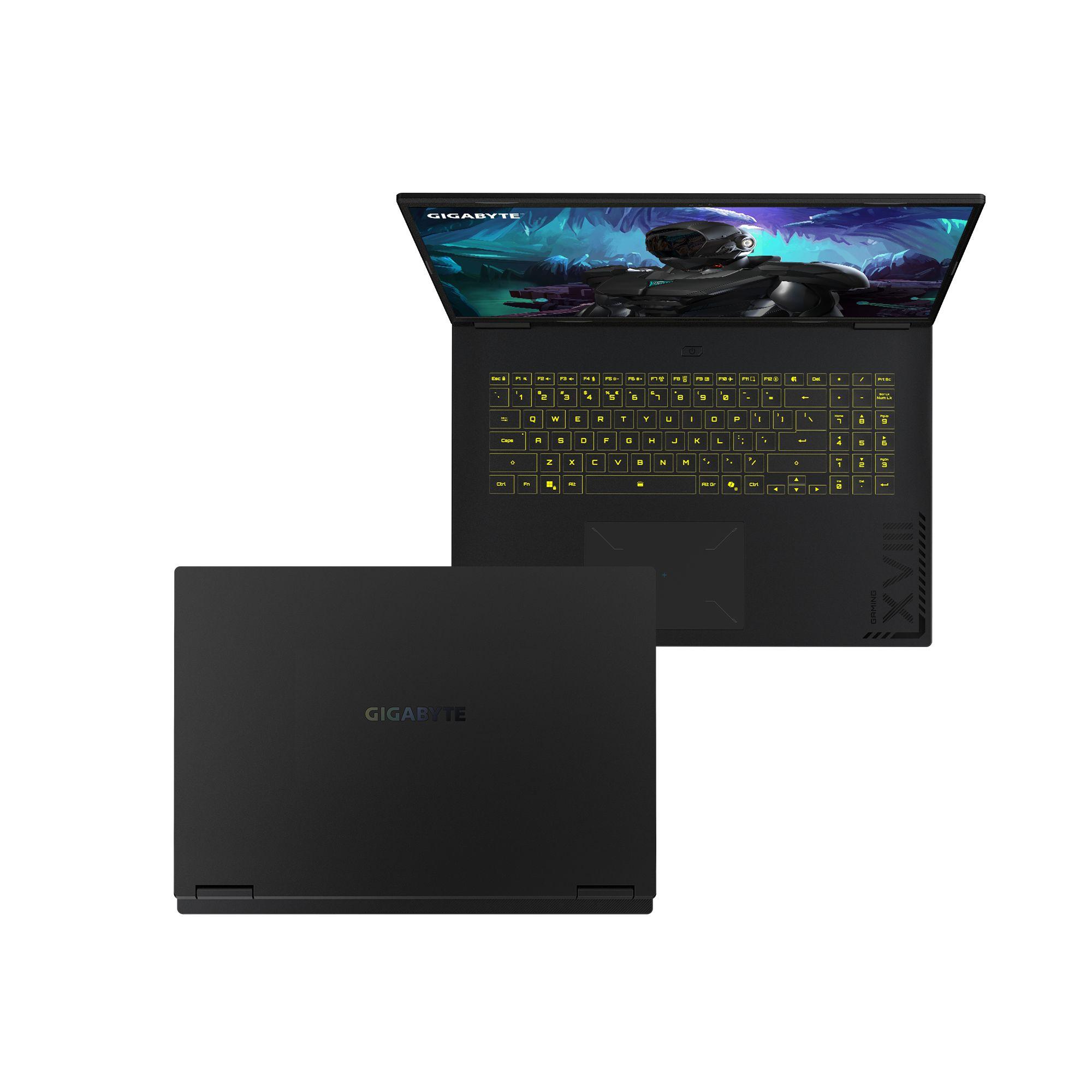 Computador Portátil Gaming GIGABYTE GAMING A18 3VHK3DEC64SH (Ryzen 7 260 - 32 GB - 1 TB SSD - RTX 5060 - 18" - Layout DE - Preto) — miniatura 3