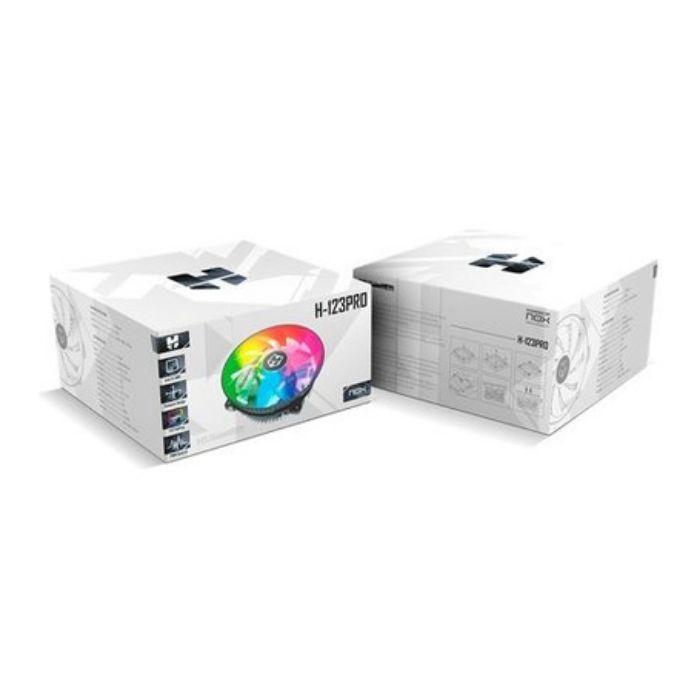 Cooler CPU NOX Hummer H-123 PRO (120 mm - 1800 RPM - Multicor - Preto) — miniatura 4