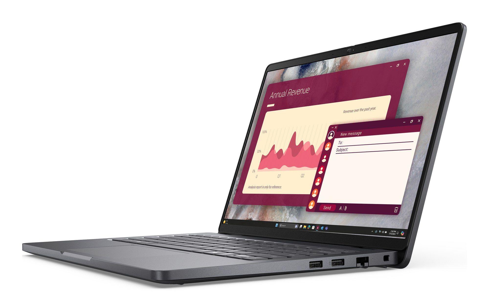 Computador Portátil DELL Pro 14 PC14250 (Core Ultra 5 225U - 16GB DDR5 - 512GB SSD - 14" - Layout DE - Preto), miniatura 3