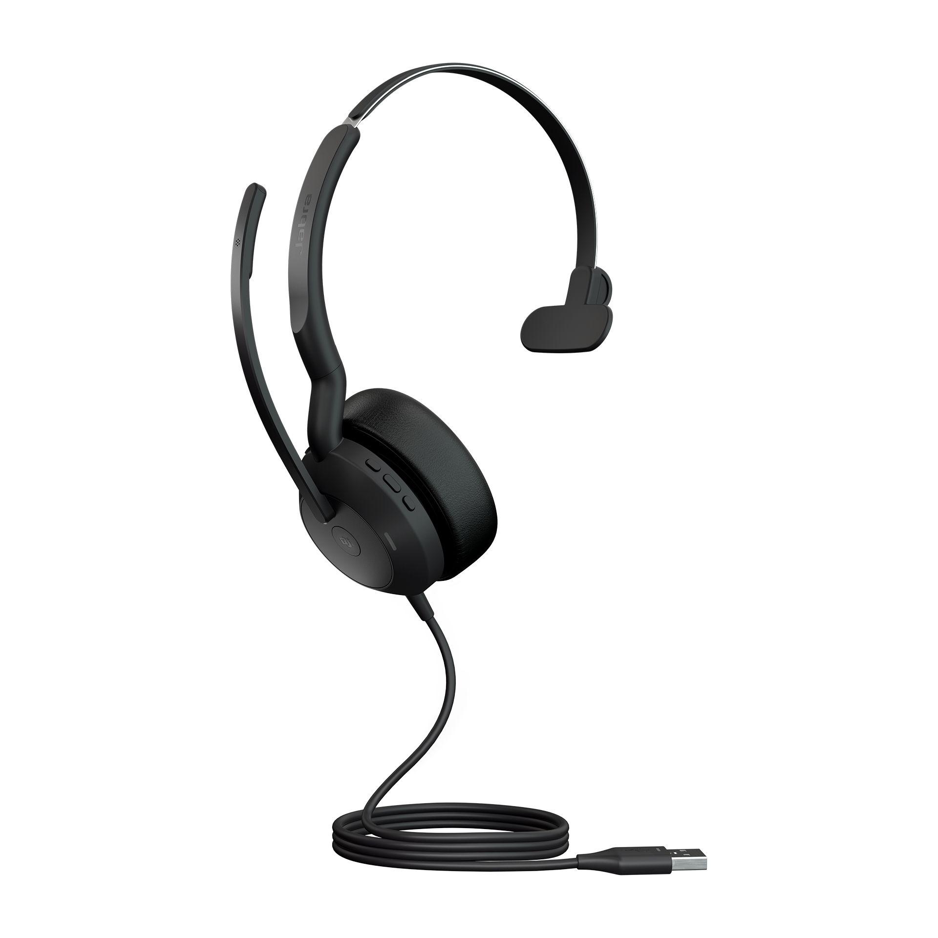 Headset JABRA Evolve2 50 (Monofónico - Com fios - Supra-aural - Preto) 25089-899-999 — miniatura 2