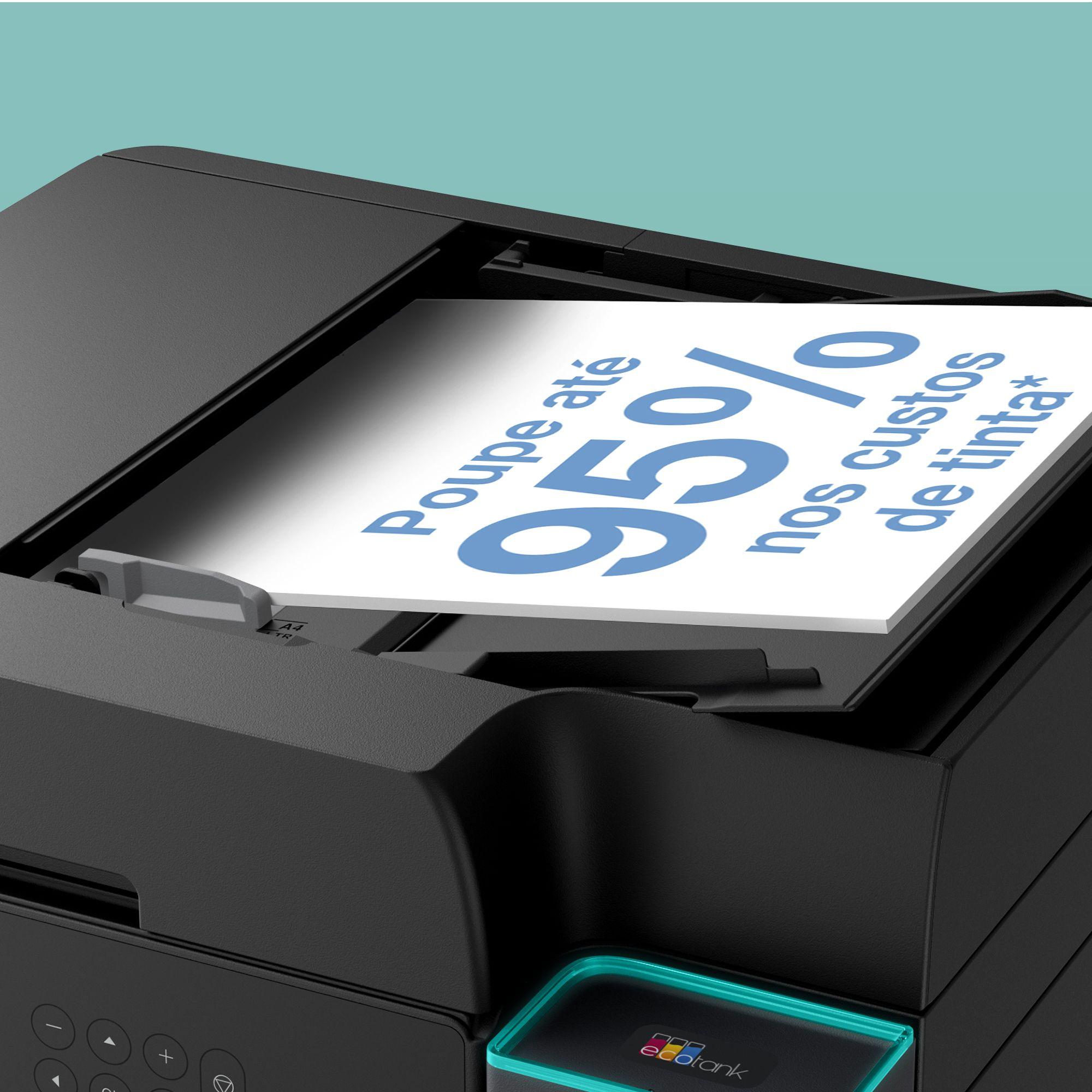 Impressora Multifunções EPSON EcoTank ET-3950 (A4 - Impressão a cores - AC - Preto) — miniatura 8