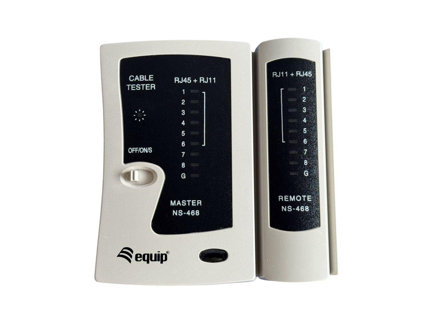 Testador de Cabos de Rede EQUIP 129967 (Branco)