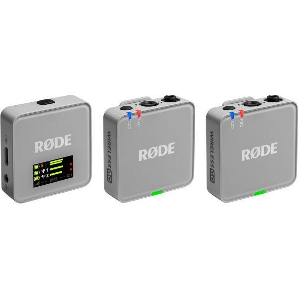 Sistema de Microfone Sem Fios RODE Wireless GO (Gen 3) (Sem fios - Cinzento)