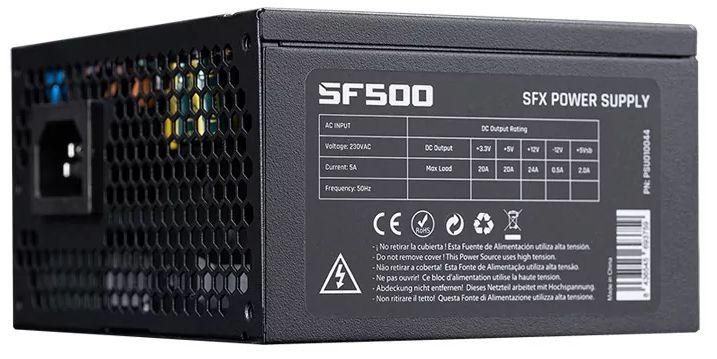 Fonte de Alimentação HIDITEC SF500 (SFX - 500 W - 80 PLUS Bronze - Preto)