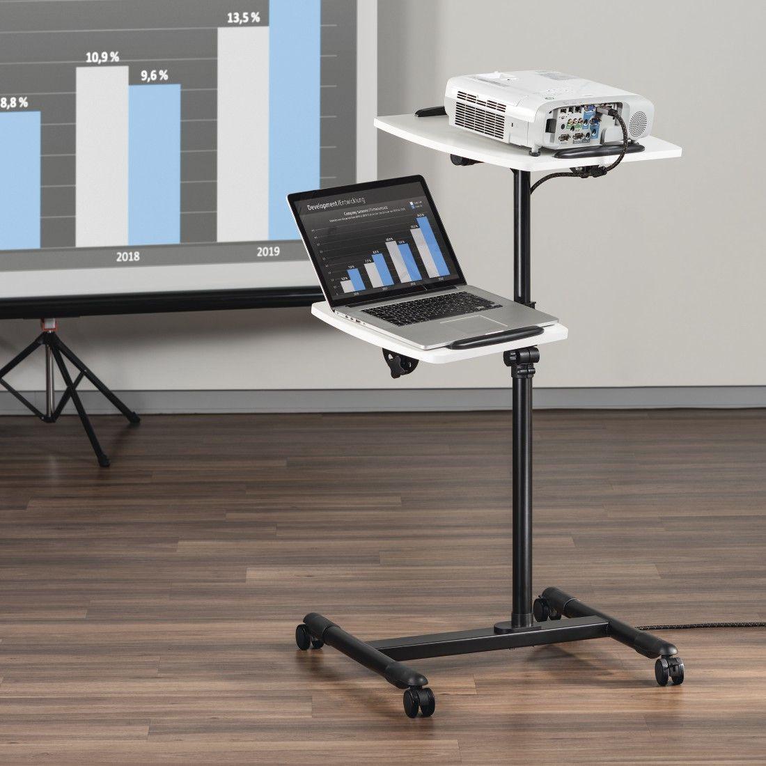 Mesa para Projetor HAMA 00077510 (10 kg - -35-35° - Preto e Branco), miniatura 6