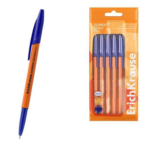 Esferográficas ERICHKRAUSE Slender Stick Orange (Corpo Laranja)