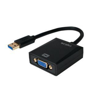 Adaptador Gráfico USB LOGILINK UA0231 (Preto)