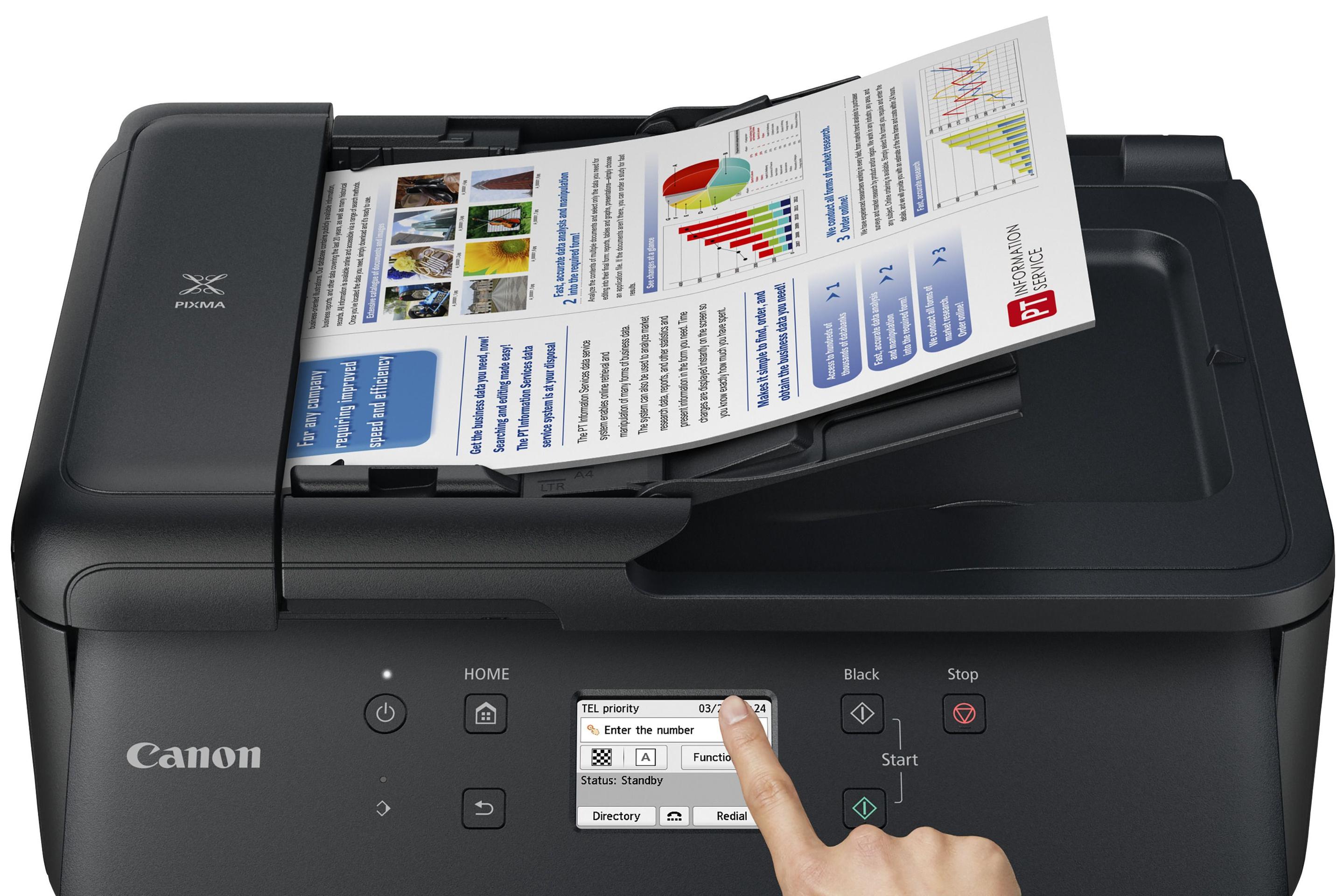 Impressora Multifunções CANON PIXMA TR7650 (A4 - Impressão a cores - 100 folhas - Preto) — miniatura 7