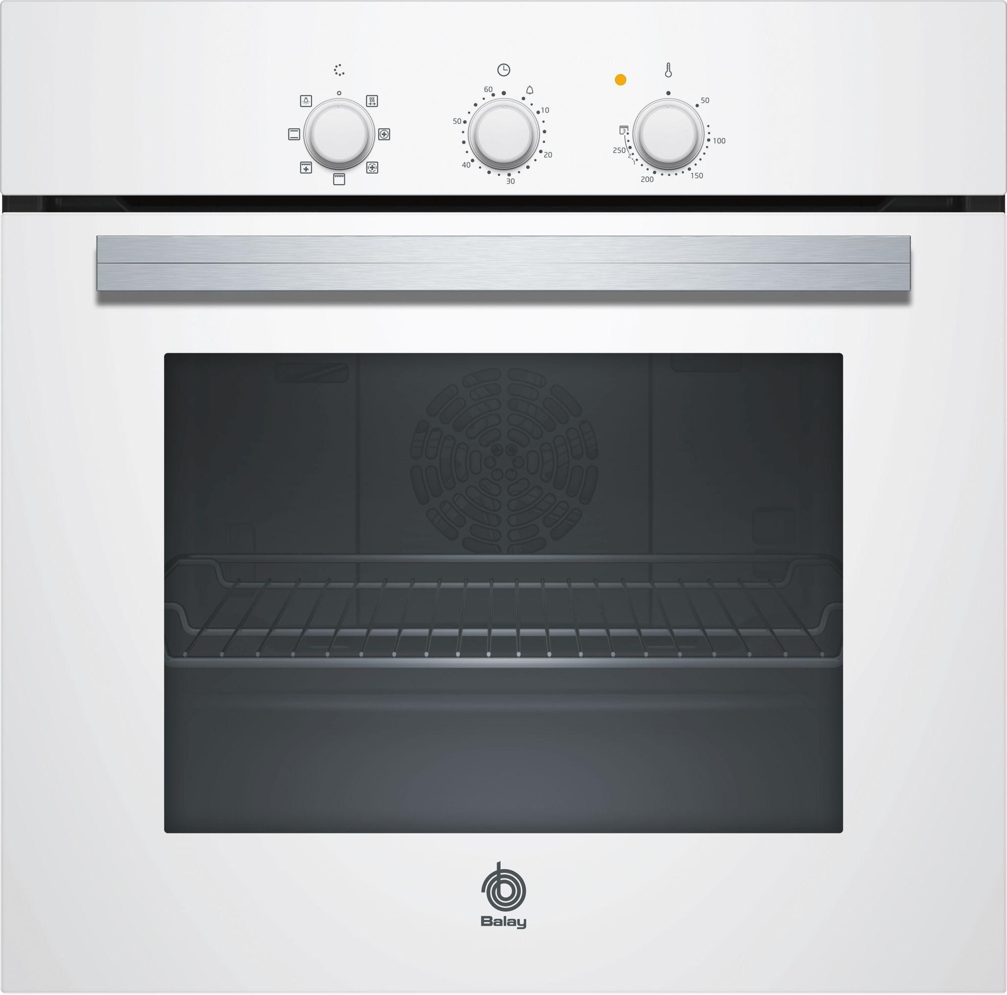 Forno Encastre BALAY 3HB2010B0 (Forno elétrico - 66 L - 275 °C - Branco)