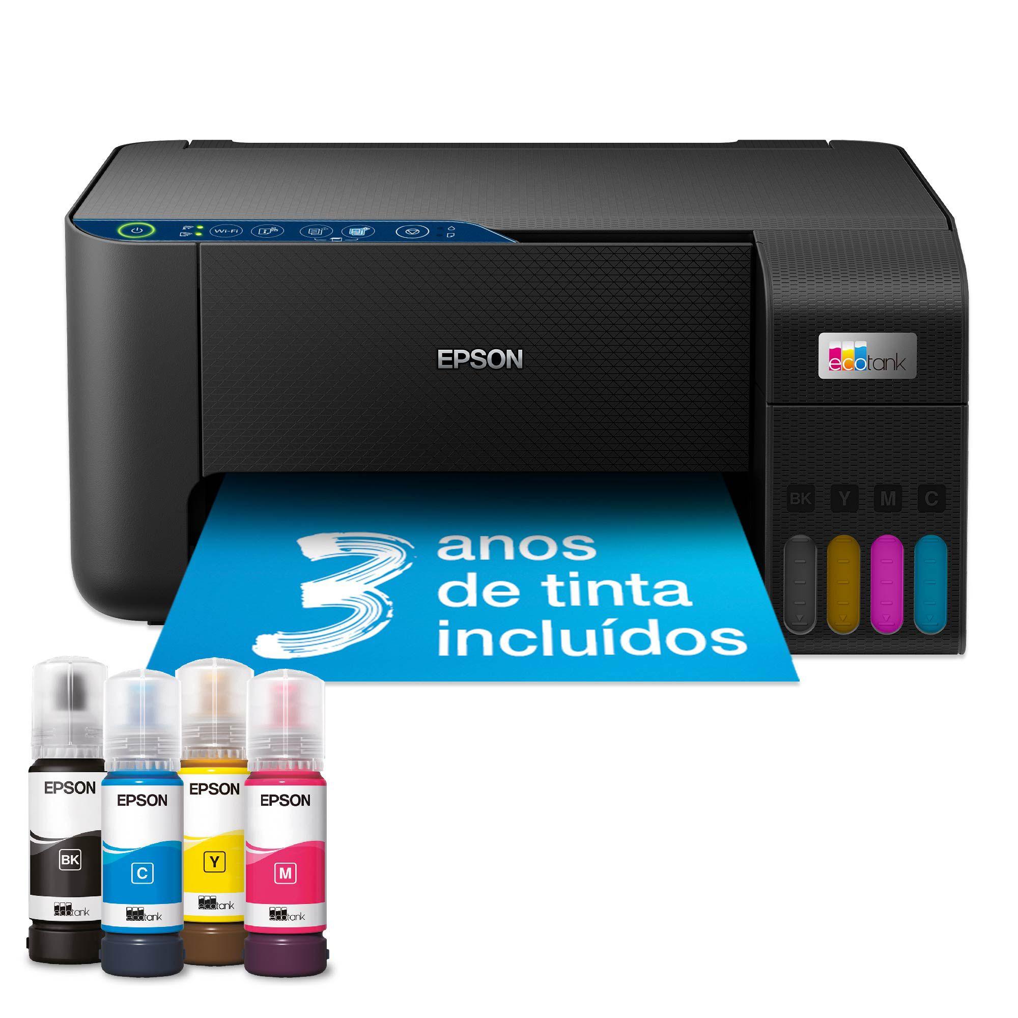 Impressora Multifunções EPSON EcoTank ET-2861 (A4 - Impressão a cores - 100 folhas - Preto) — miniatura 2