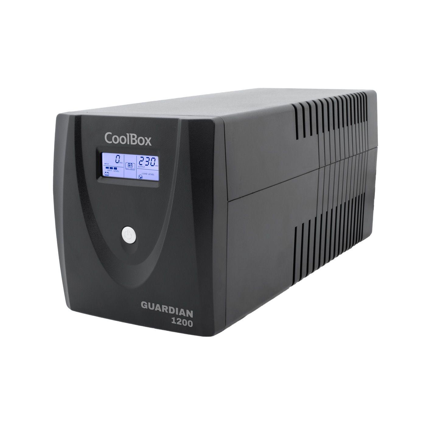 SAI COOLBOX Guardian 3 (Cabo USB - Escritório/Casa - Preto)