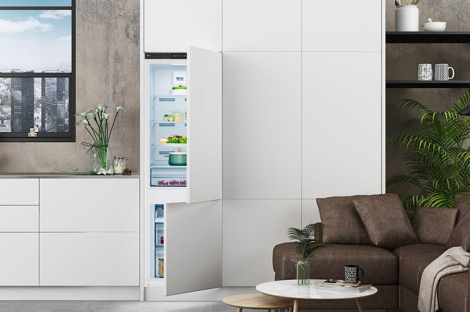 Frigorífico Combinado Encastre LG GTFN256SER (233 l - 5,5 kg/24h - Altura 177 cm - Não aplicável) — miniatura 7